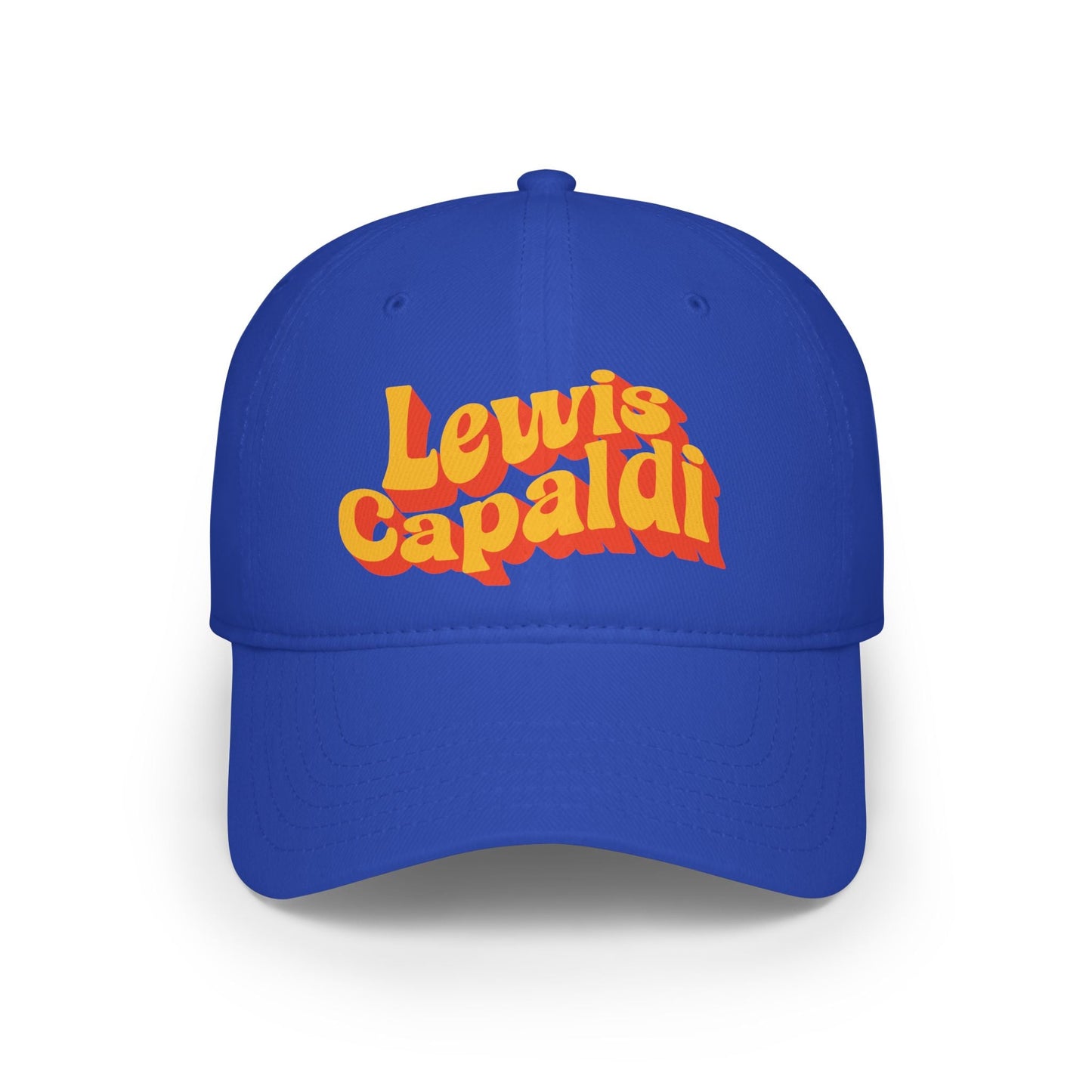 Lewis Capaldi Low Profile Baseball Hat - Writing