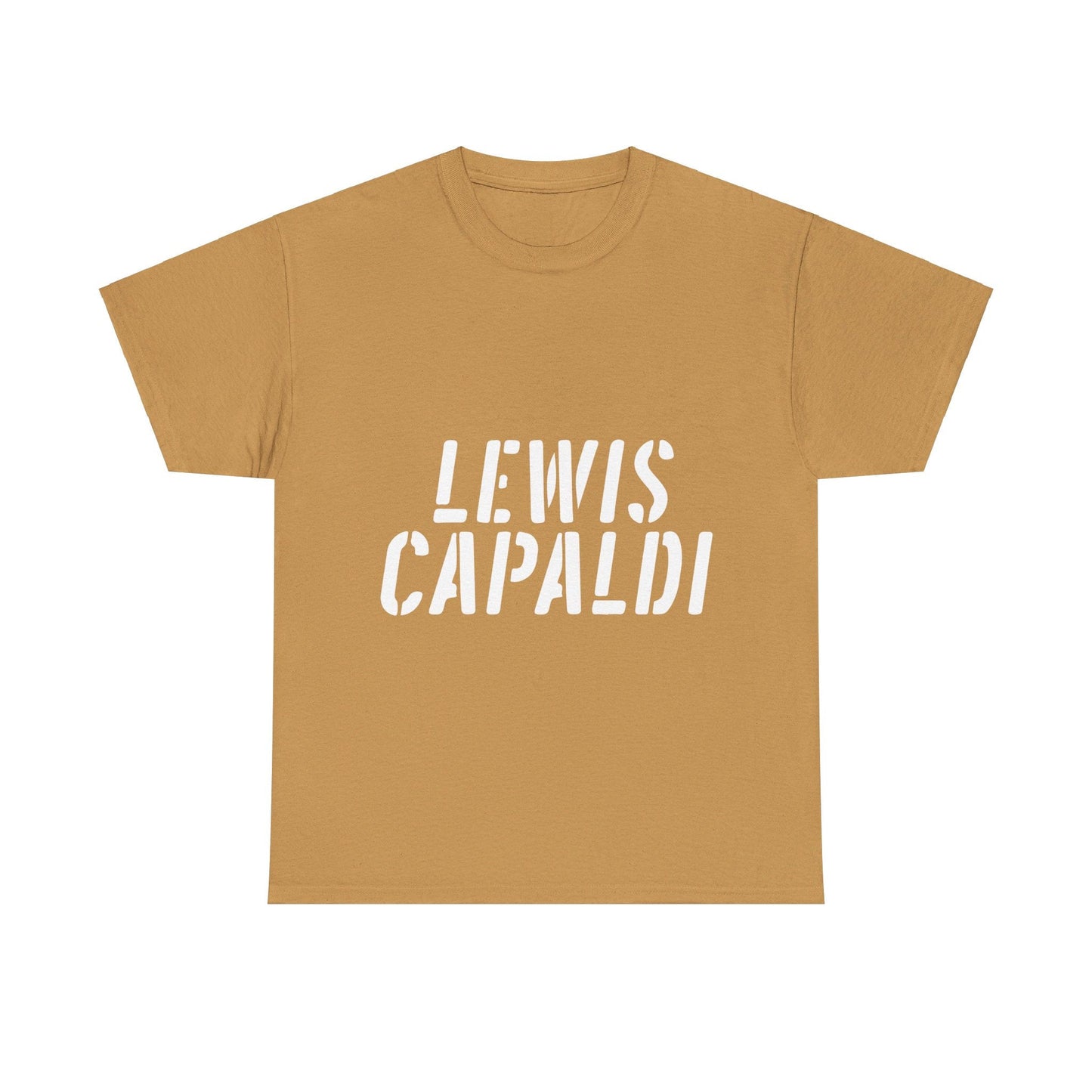 Lewis Capaldi Unisex Heavy Cotton Tee - Writing