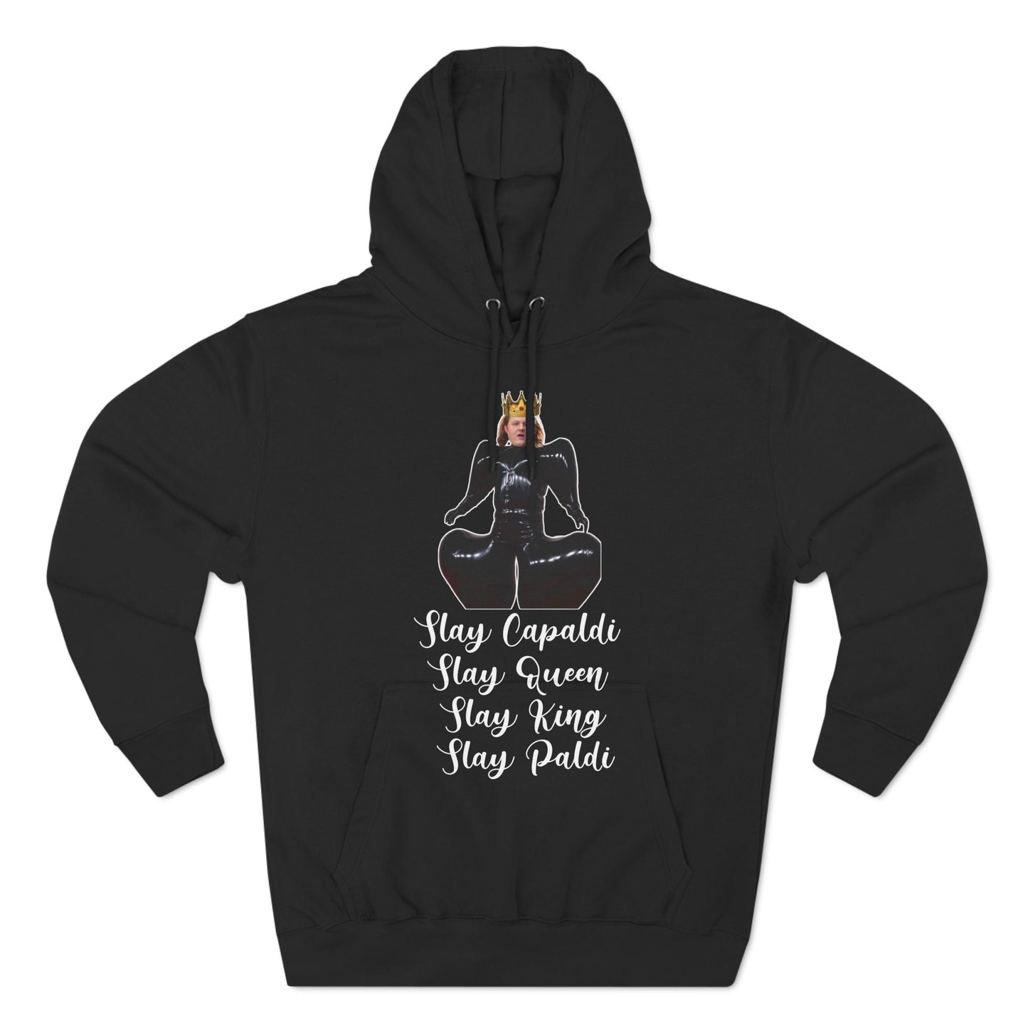 Lewis Capaldi Three-Panel Fleece Hoodie - Slay Capaldi