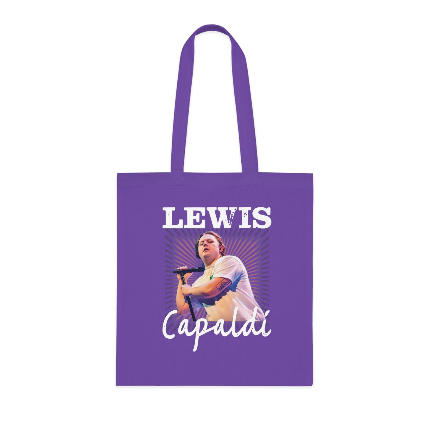 Lewis Capaldi Cotton Tote Bag - Graphic