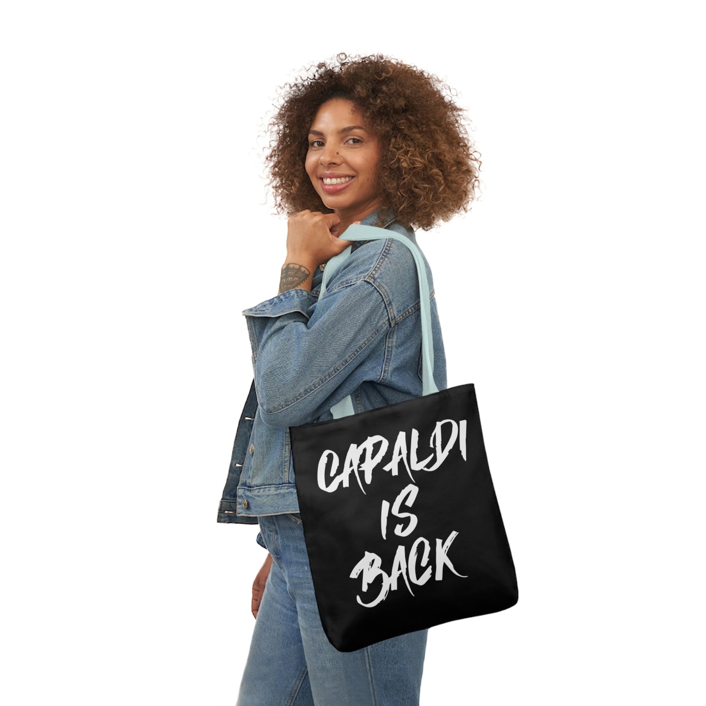 Lewis Capaldi Canvas Tote Bag - Capaldi is  back