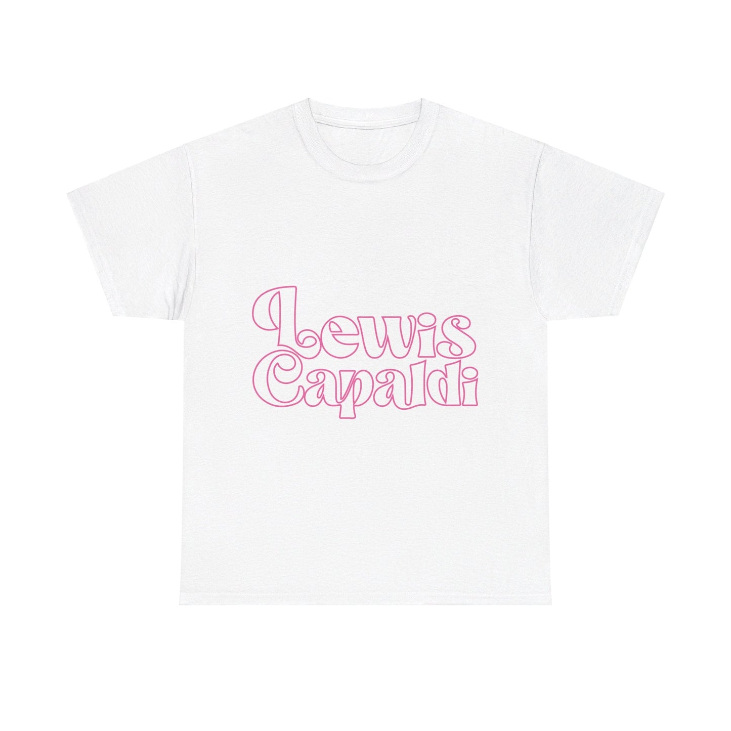 Lewis Capaldi Unisex Heavy Cotton Tee - Writing