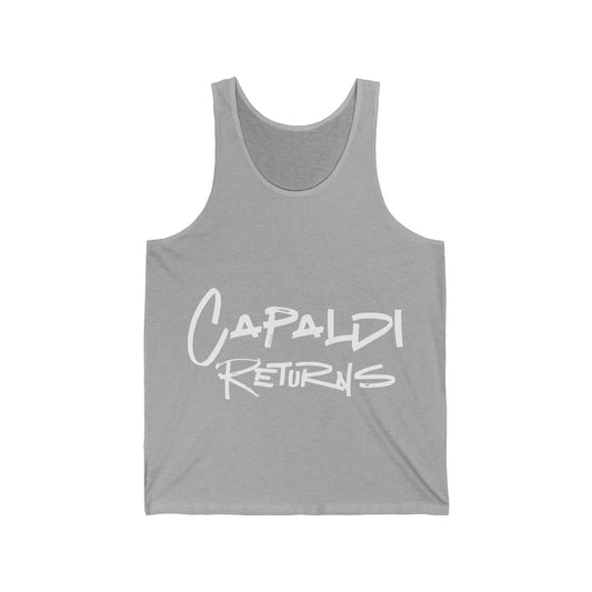 Lewis Capaldi Unisex Jersey Tank Top - Capaldi Returns