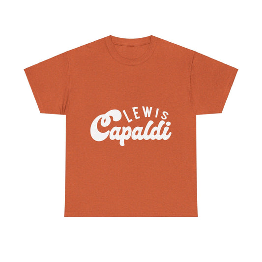 Lewis Capaldi Unisex Heavy Cotton Tee - Writing