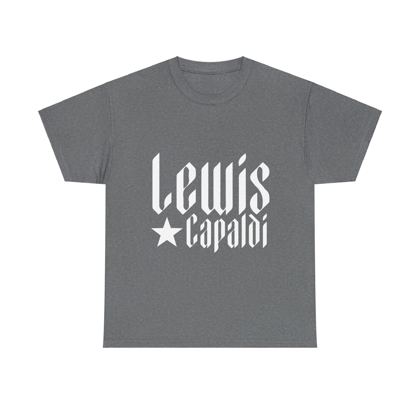 Lewis Capaldi Unisex Heavy Cotton Tee - Writing