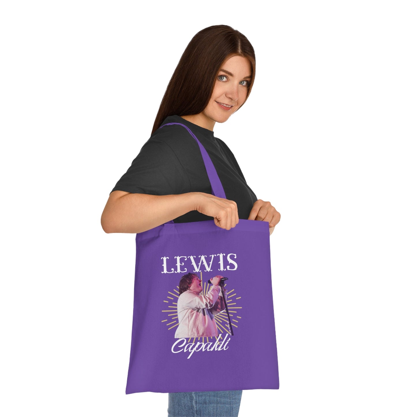 Lewis Capaldi Cotton Tote Bag - Graphic