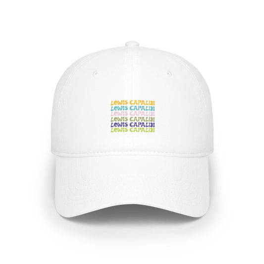 Lewis Capaldi Low Profile Baseball Hat - Writing