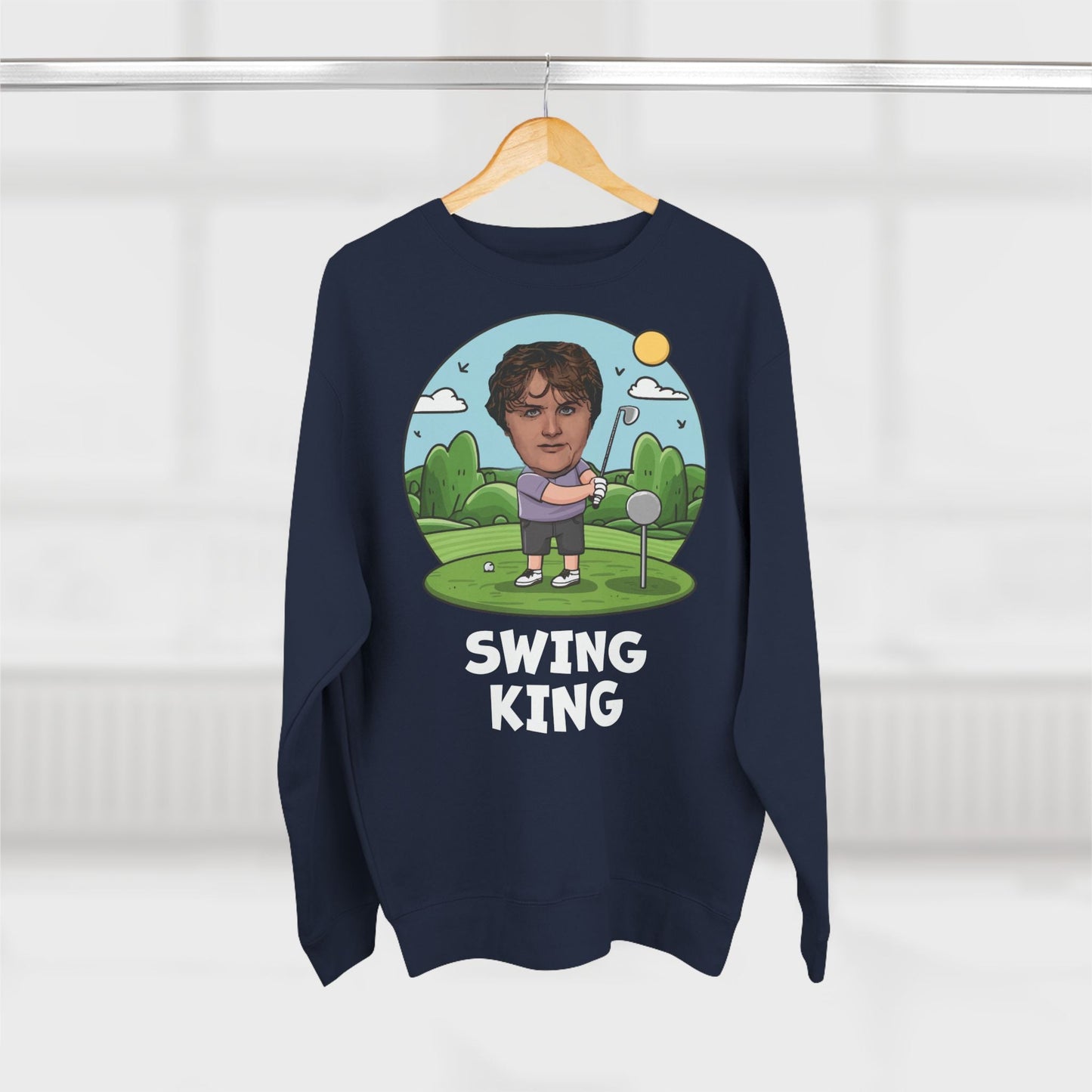 Lewis Capaldi Unisex Crewneck Sweatshirt - Golfing