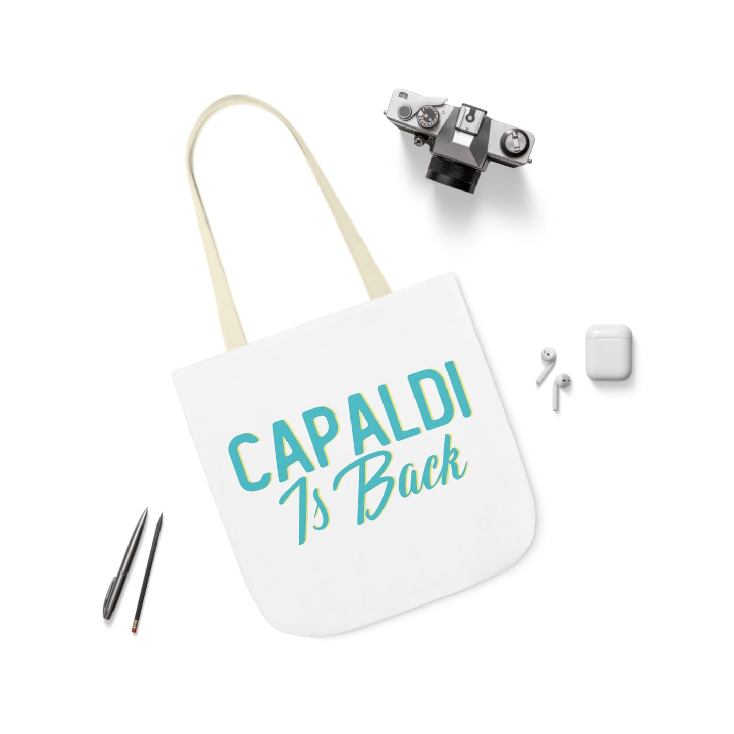 Lewis Capaldi Canvas Tote Bag - Capaldi is back