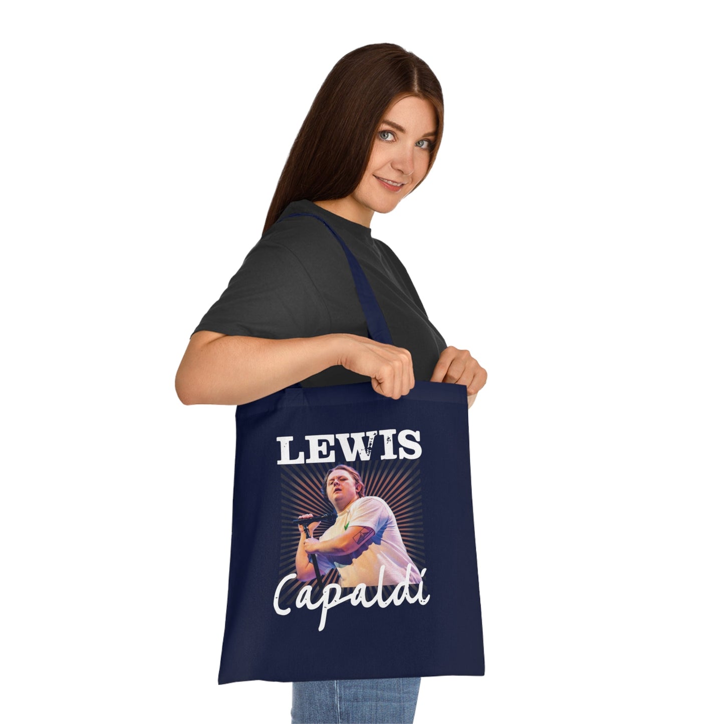 Lewis Capaldi Cotton Tote Bag - Graphic