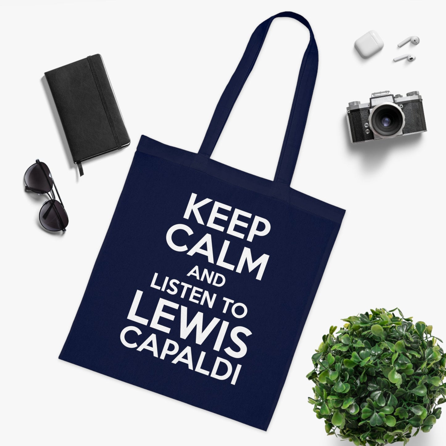 Lewis Capaldi Tote bag - Keep calm and listen to Lewis Capaldi