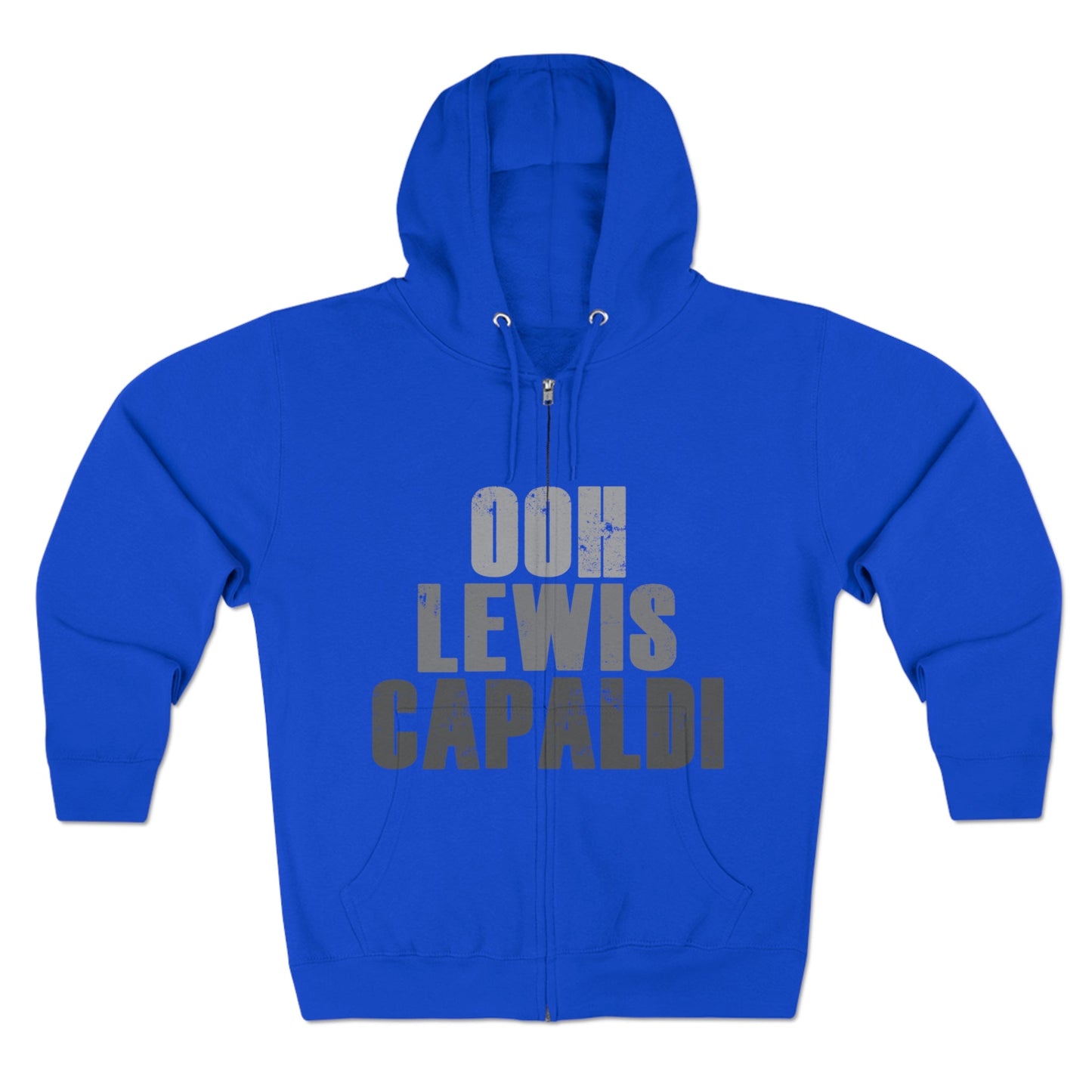 Lewis Capaldi Unisex Zip Hoodie - Ooh Lewis Capaldi