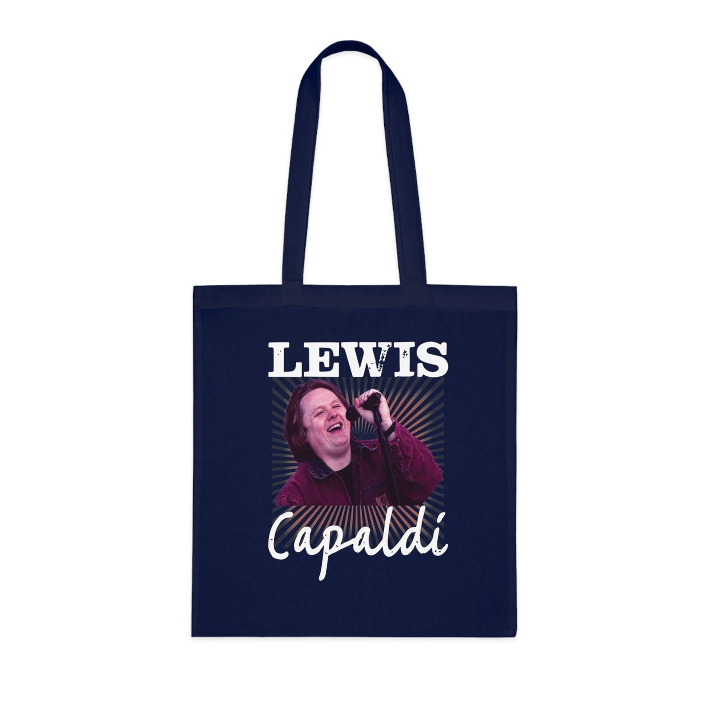 Lewis Capaldi Cotton Tote Bag - Graphic