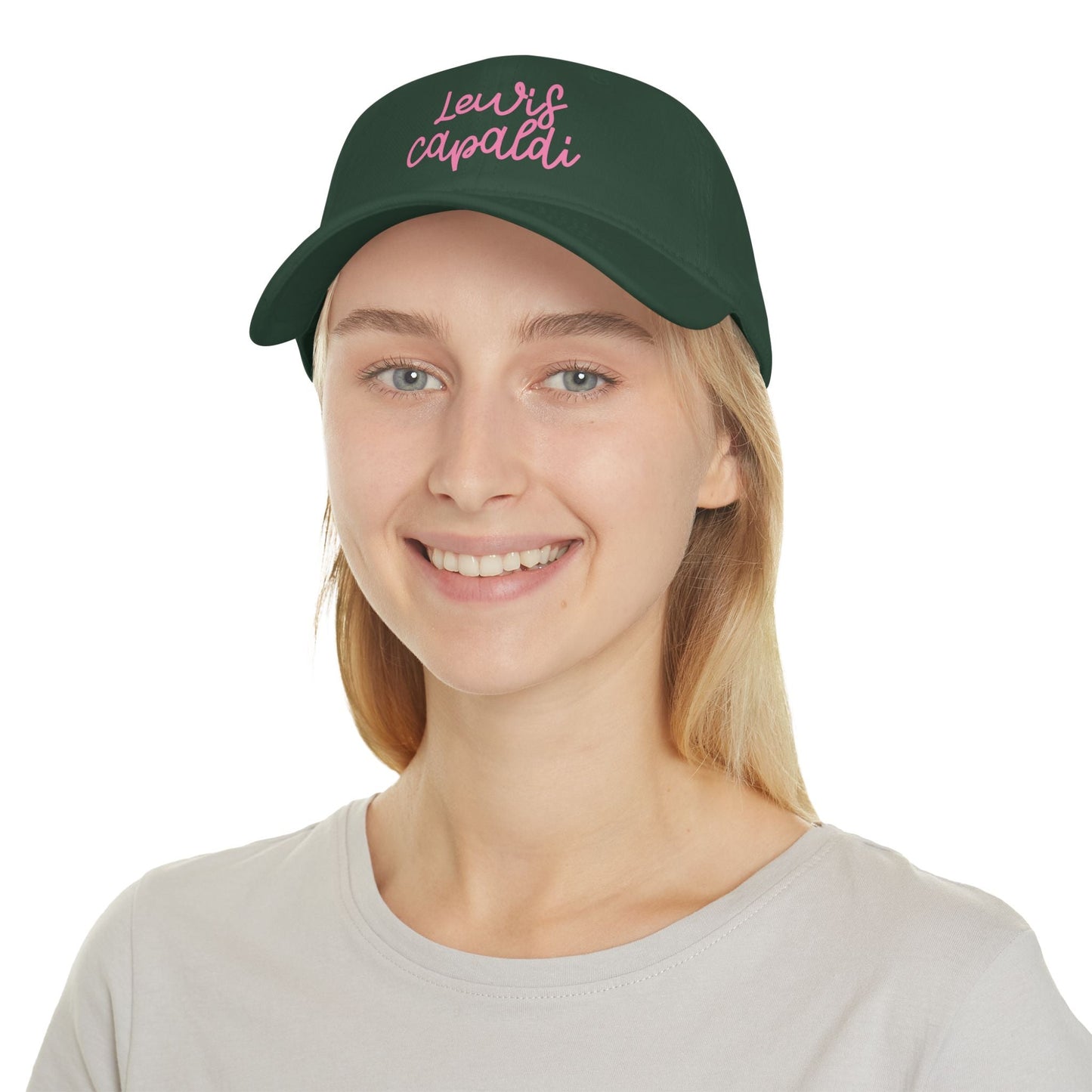 Lewis Capaldi Low Profile Baseball Hat - Writing