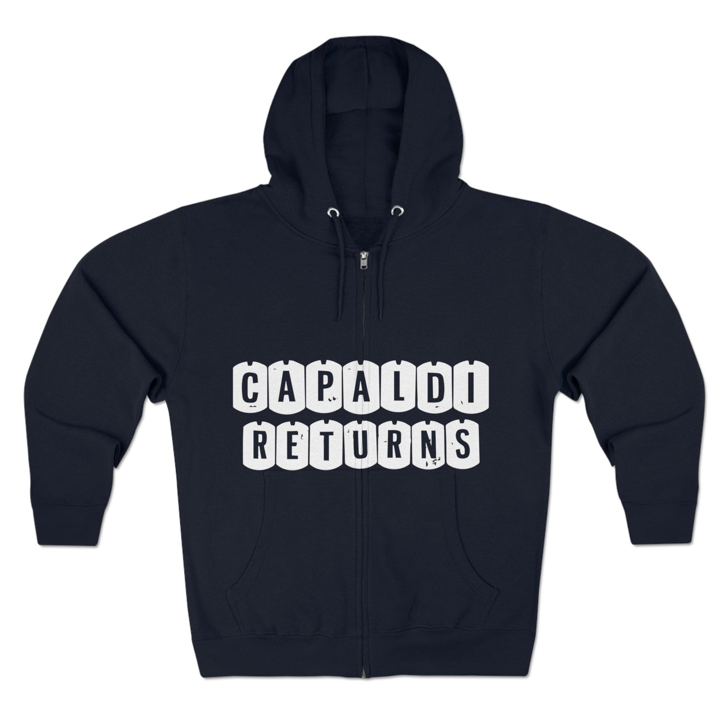 Lewis Capaldi Unisex Zip Hoodie - Capaldi returns