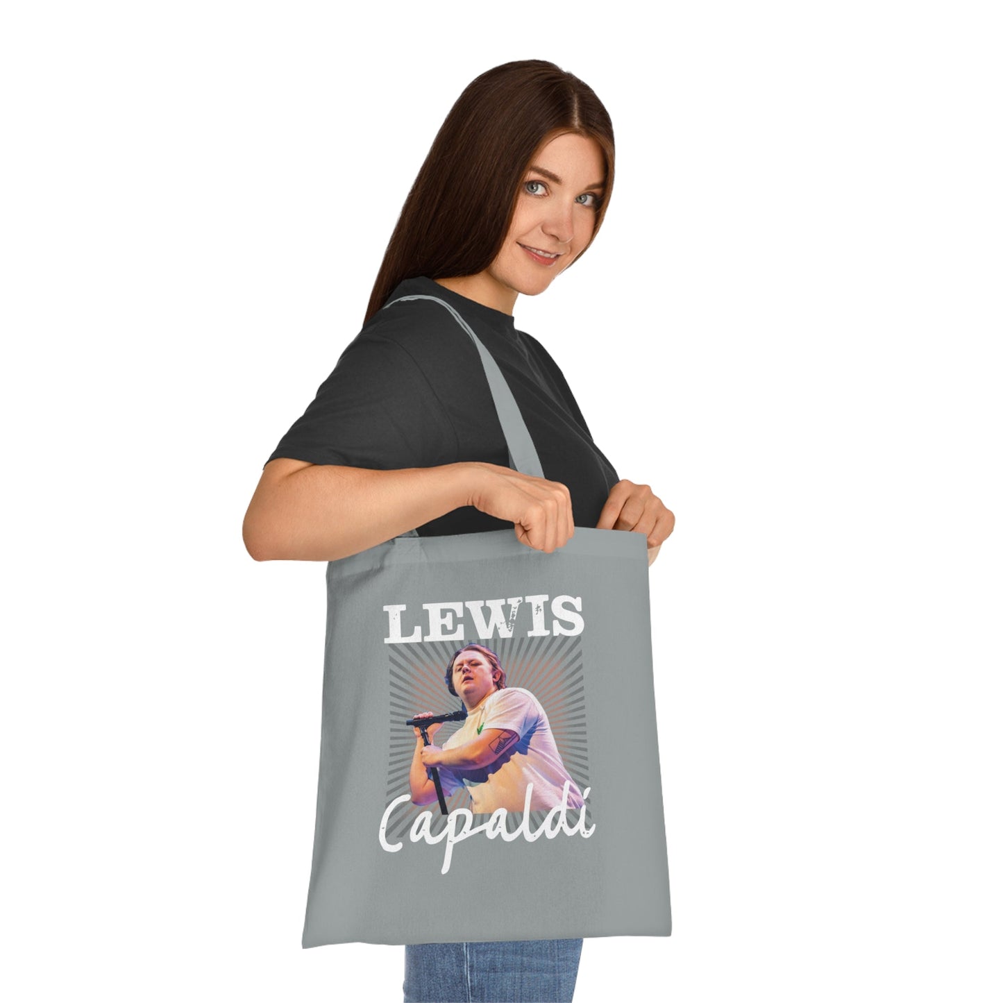 Lewis Capaldi Cotton Tote Bag - Graphic