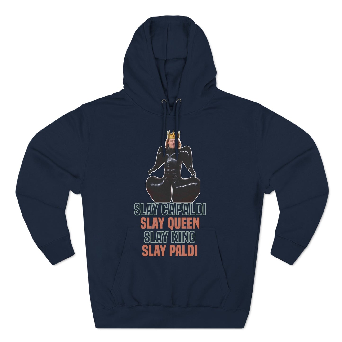 Lewis Capaldi Three-Panel Fleece Hoodie - Slay Capaldi