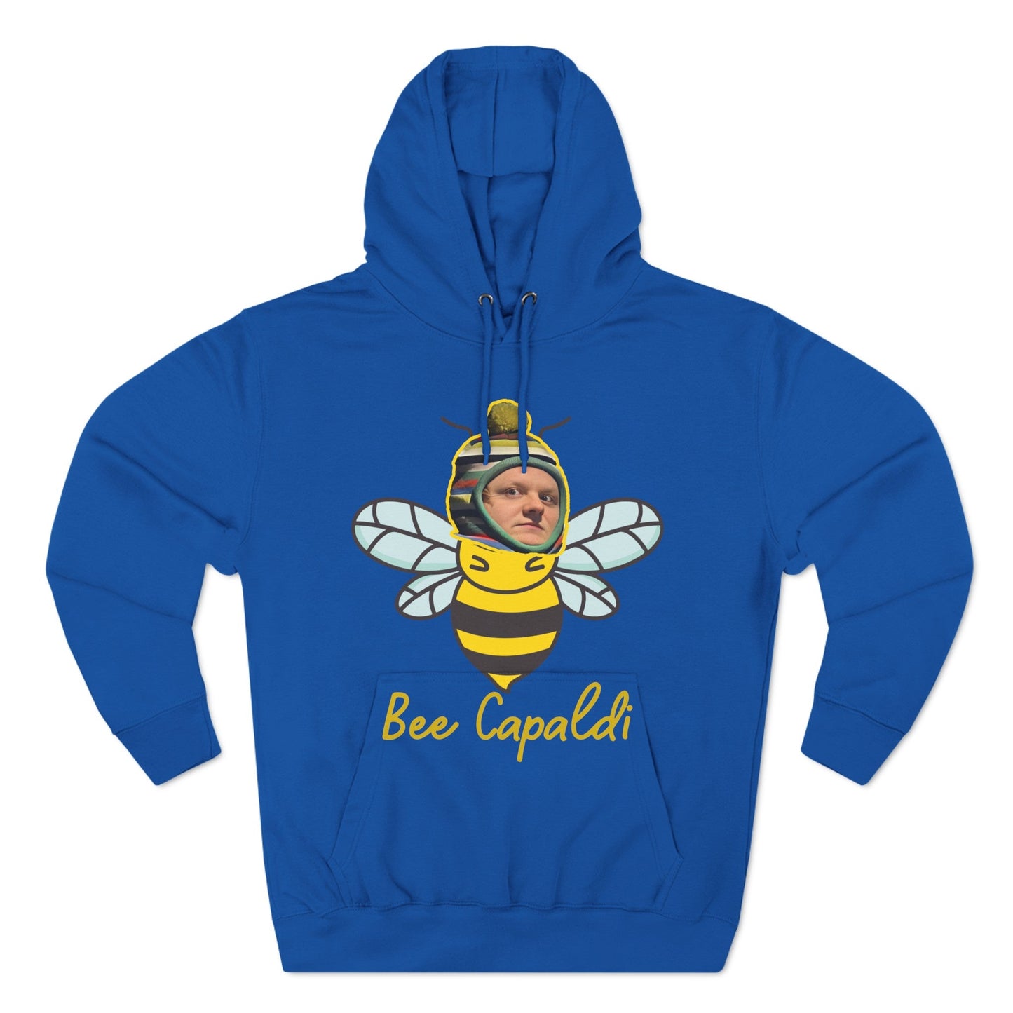 Lewis Capaldi Three-Panel Fleece Hoodie - Bee Capaldi