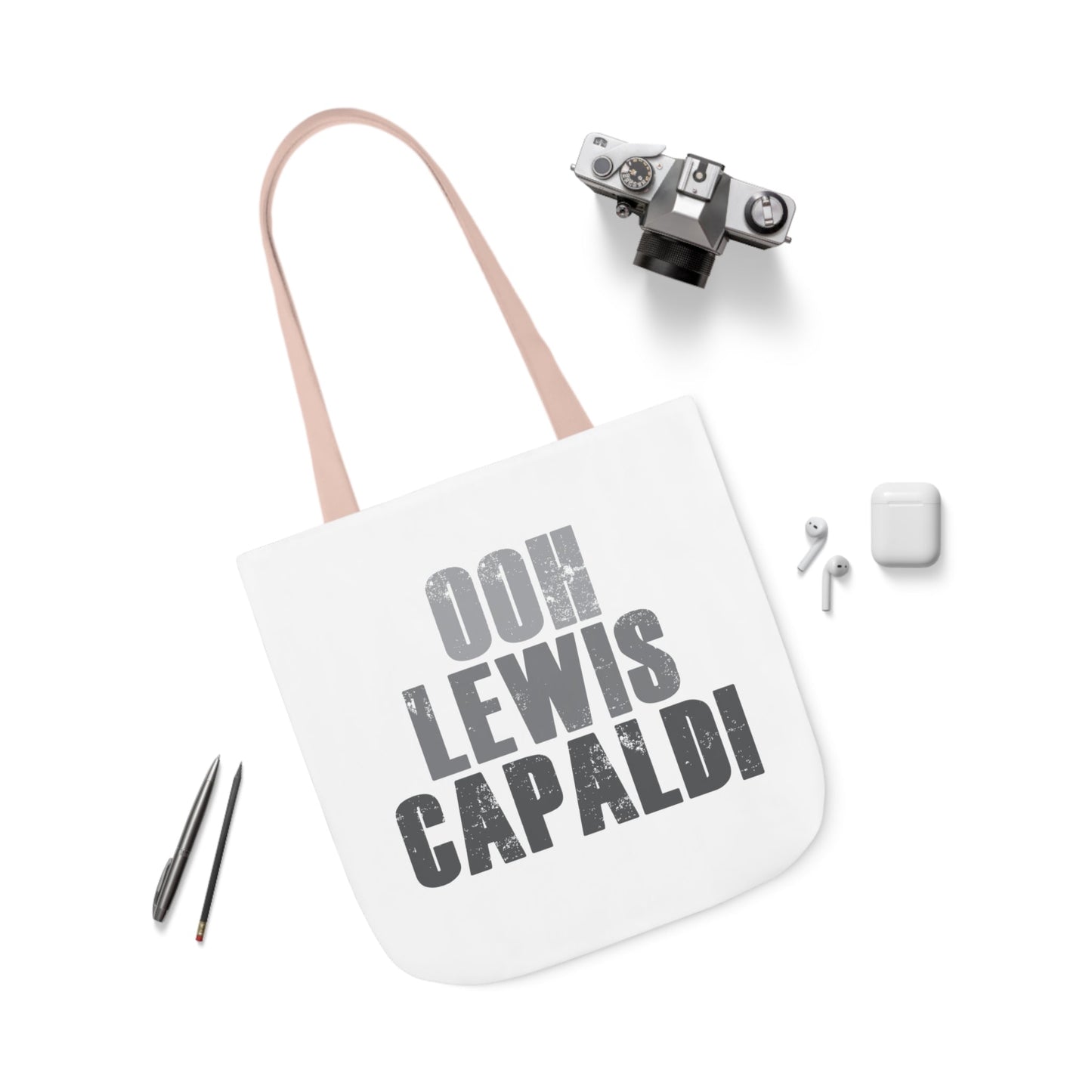 Lewis Capaldi Canvas Tote Bag - Ooh Lewis Capaldi