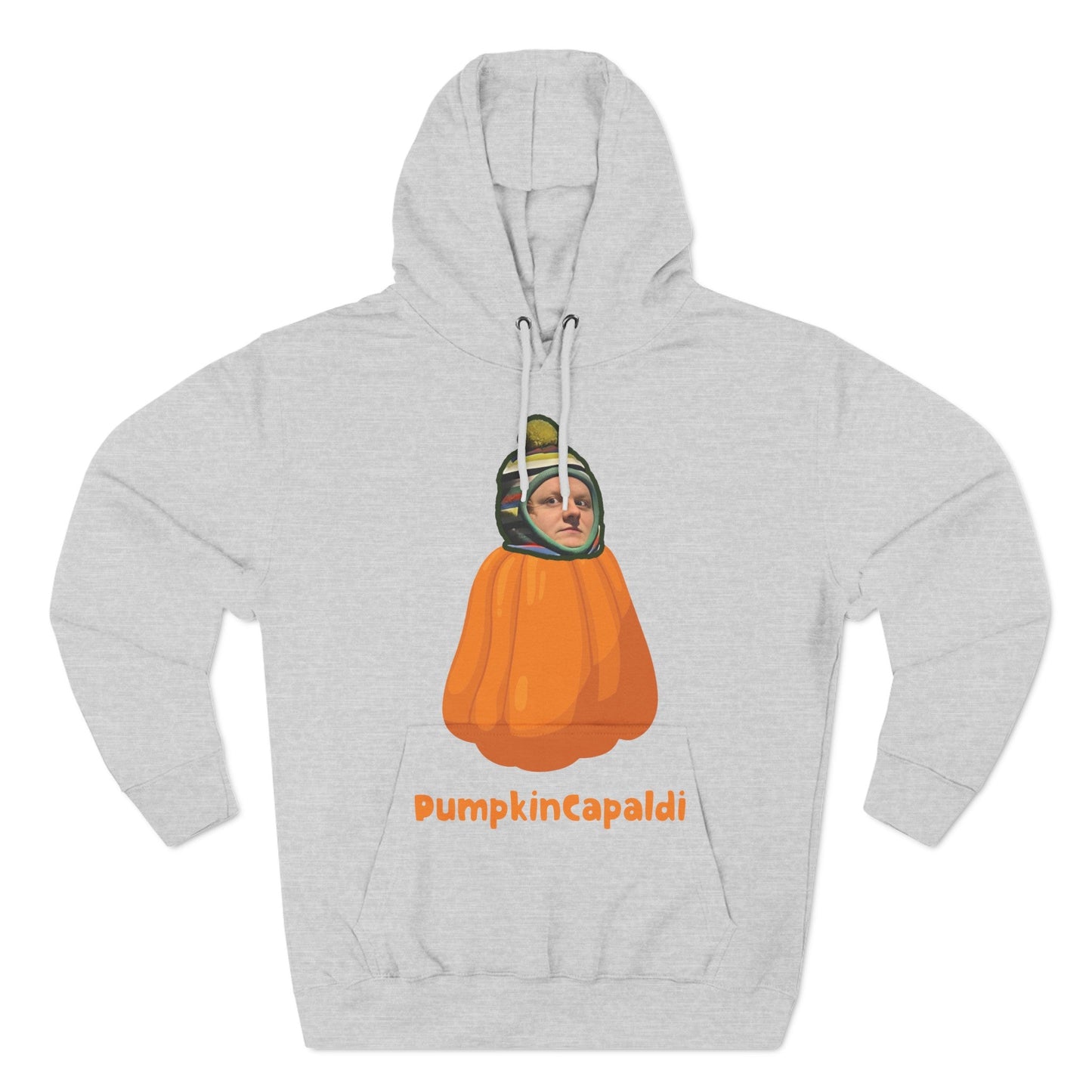 Lewis Capaldi Three-Panel Fleece Hoodie - Pumpkin Capaldi