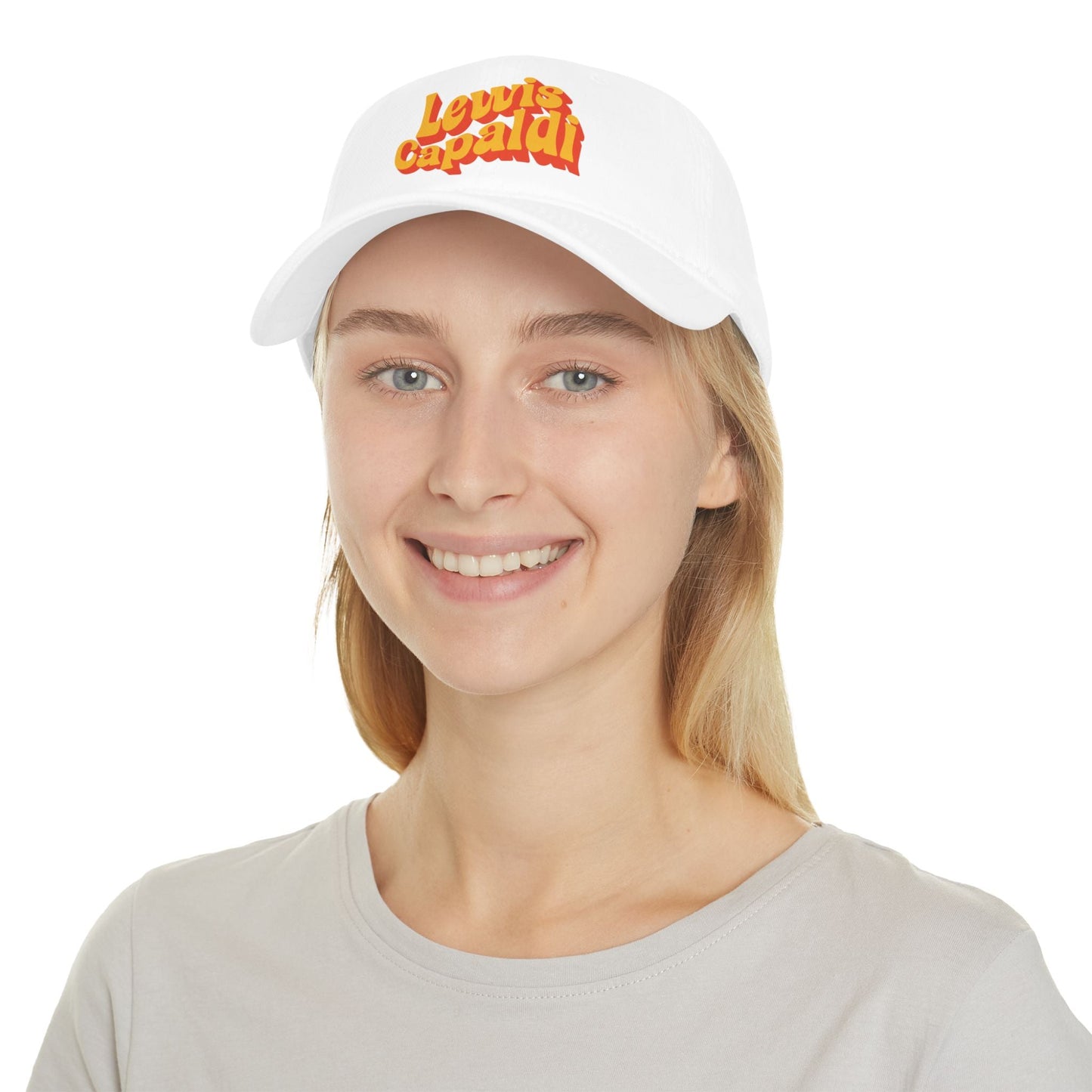 Lewis Capaldi Low Profile Baseball Hat - Writing