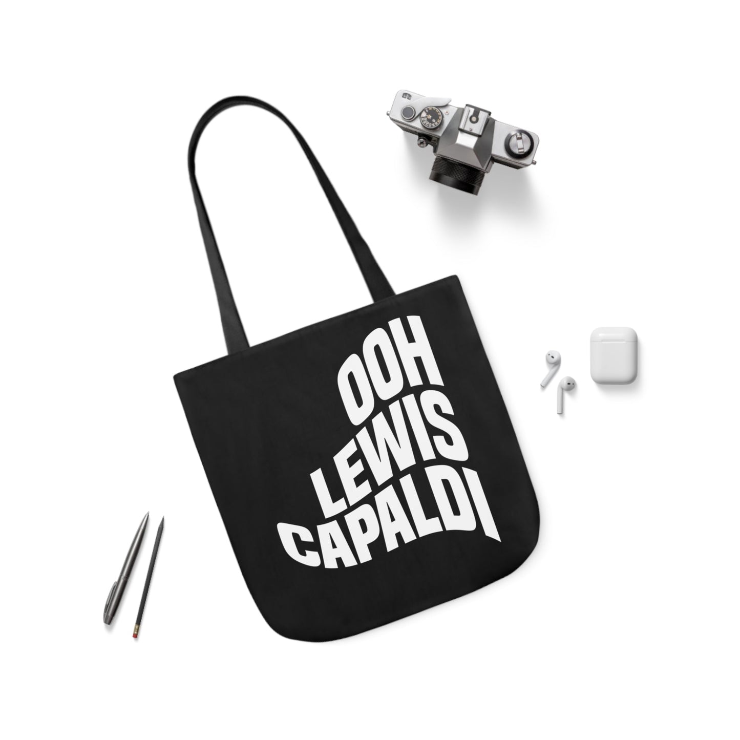 Lewis Capaldi Canvas Tote Bag - Ooh Lewis Capaldi