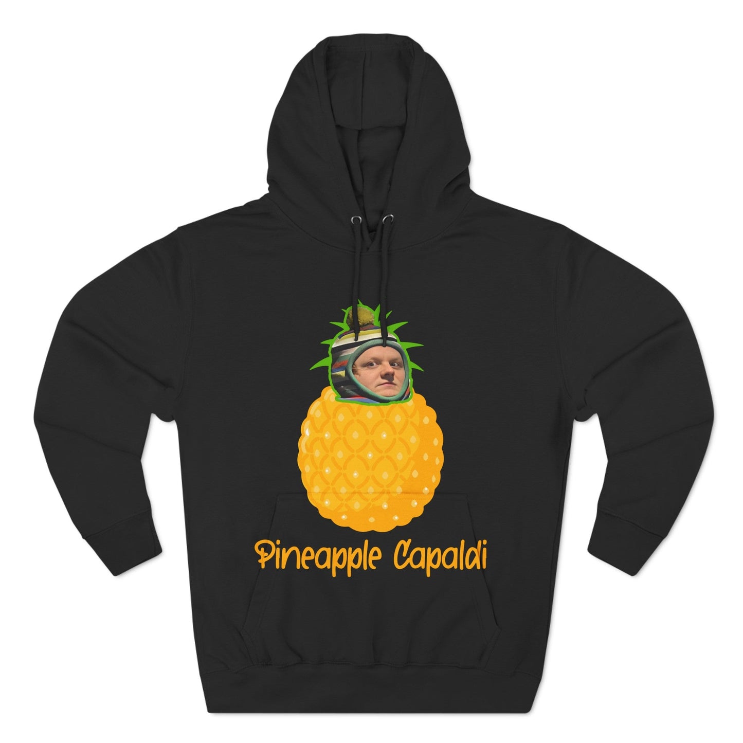 Lewis Capaldi Three-Panel Fleece Hoodie - Pineapple Capaldi