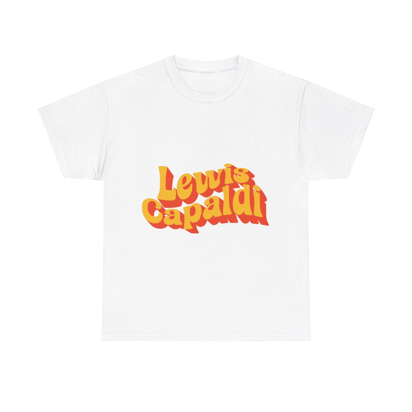 Lewis Capaldi Unisex Heavy Cotton Tee - Writing