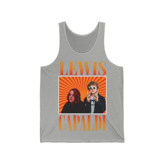 Lewis Capaldi Unisex Jersey Tank Top - Graphic