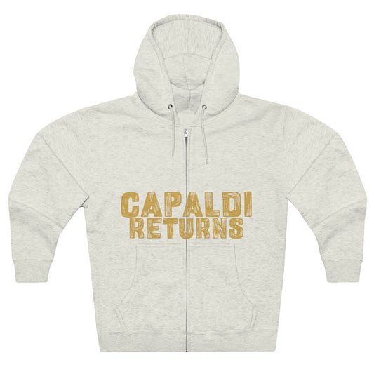 Lewis Capaldi Unisex Zip Hoodie - Capaldi return's