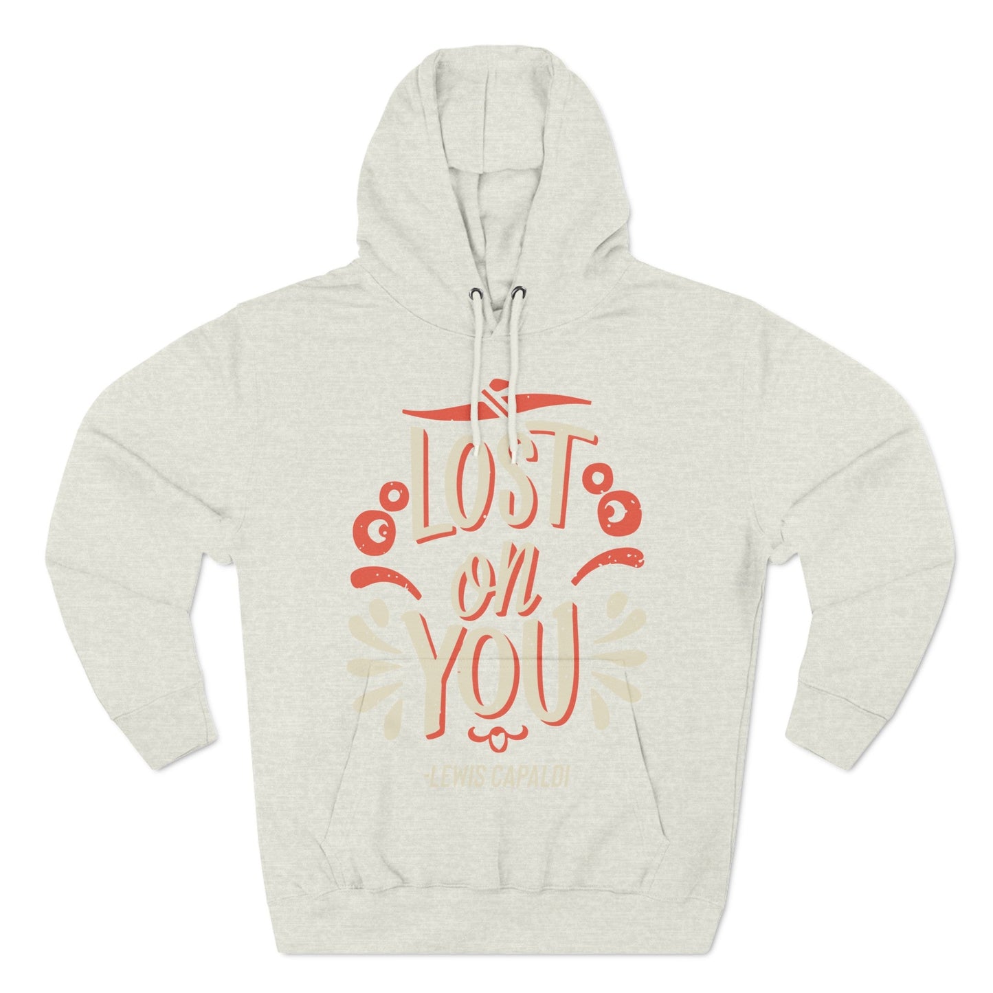 Lewis Capaldi Three-Panel Fleece Hoodie - Lost on you