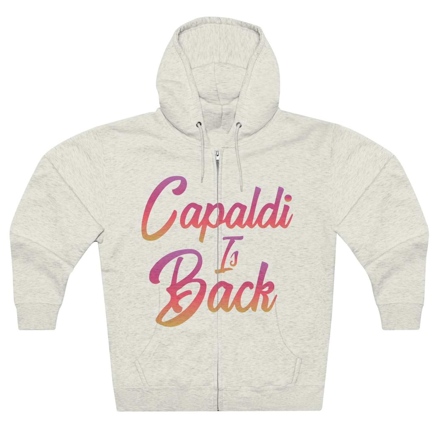 Lewis Capaldi Unisex Zip Hoodie - Capaldi is back