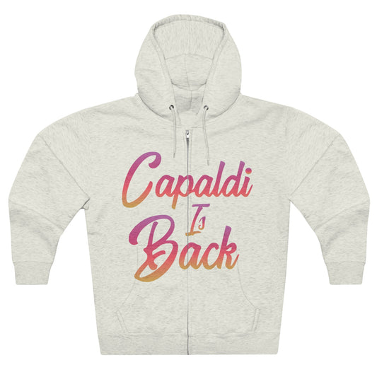 Lewis Capaldi Unisex Zip Hoodie - Capaldi is back