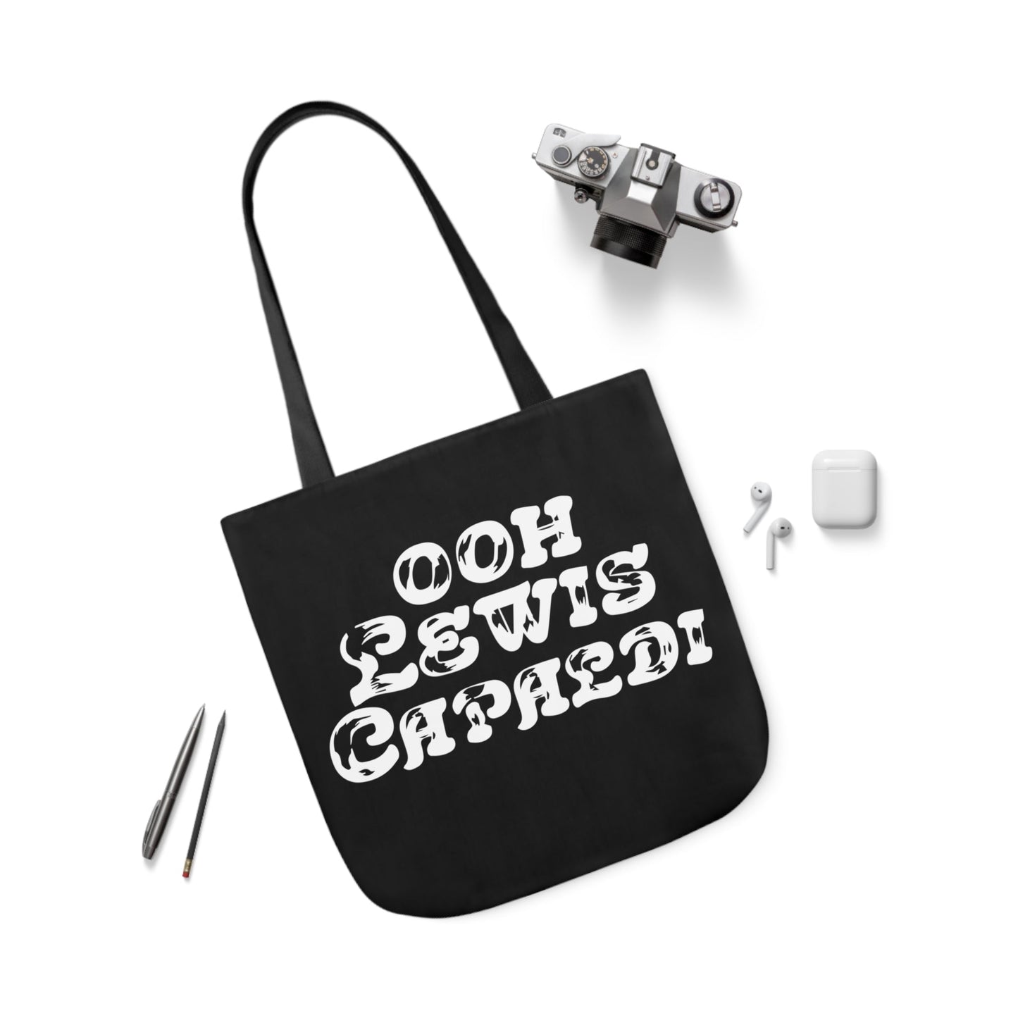 Lewis Capaldi Canvas Tote Bag - Ohh Lewis Capaldi