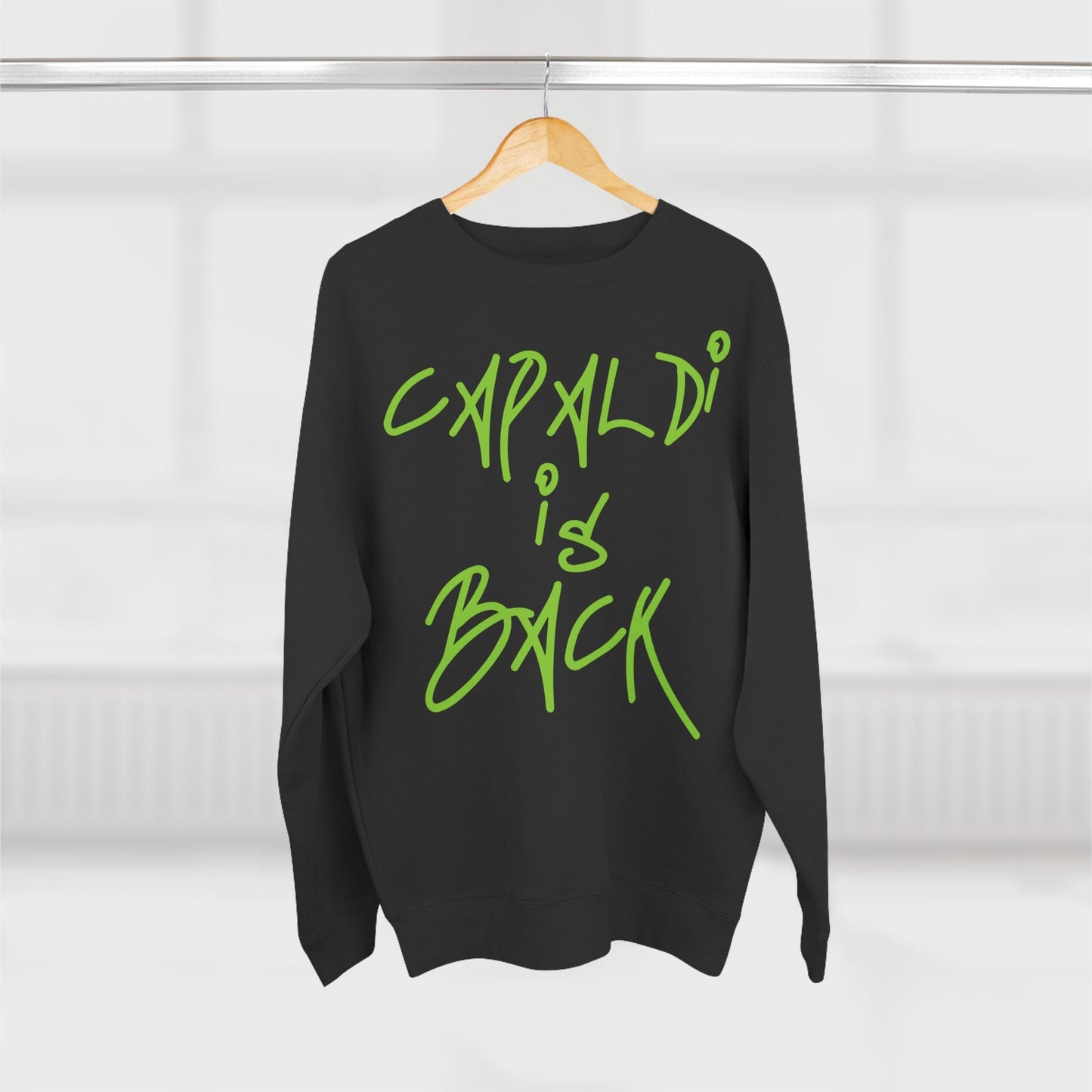 Lewis Capaldi Unisex Crewneck Sweatshirt - Capaldi Is Back