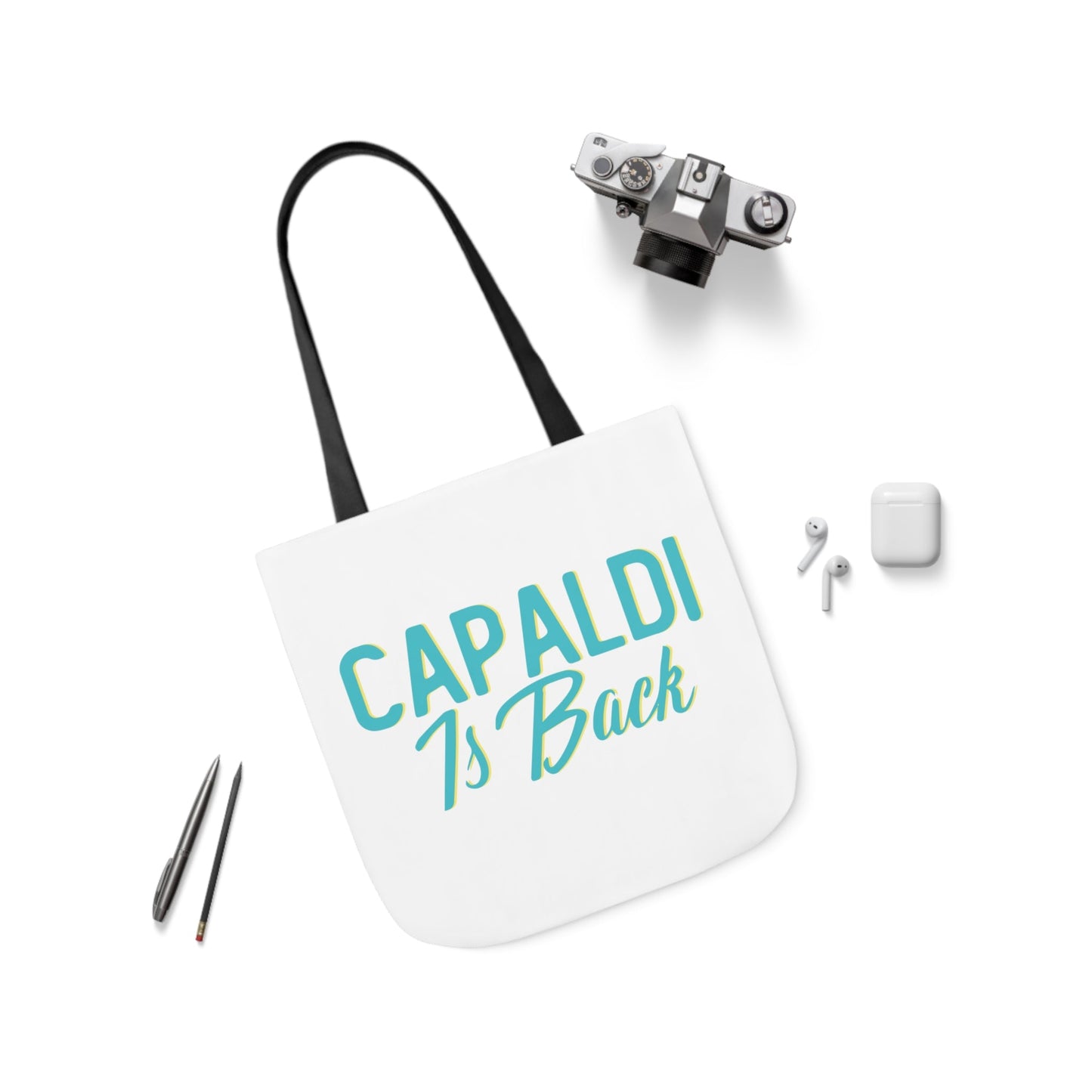 Lewis Capaldi Canvas Tote Bag - Capaldi is back