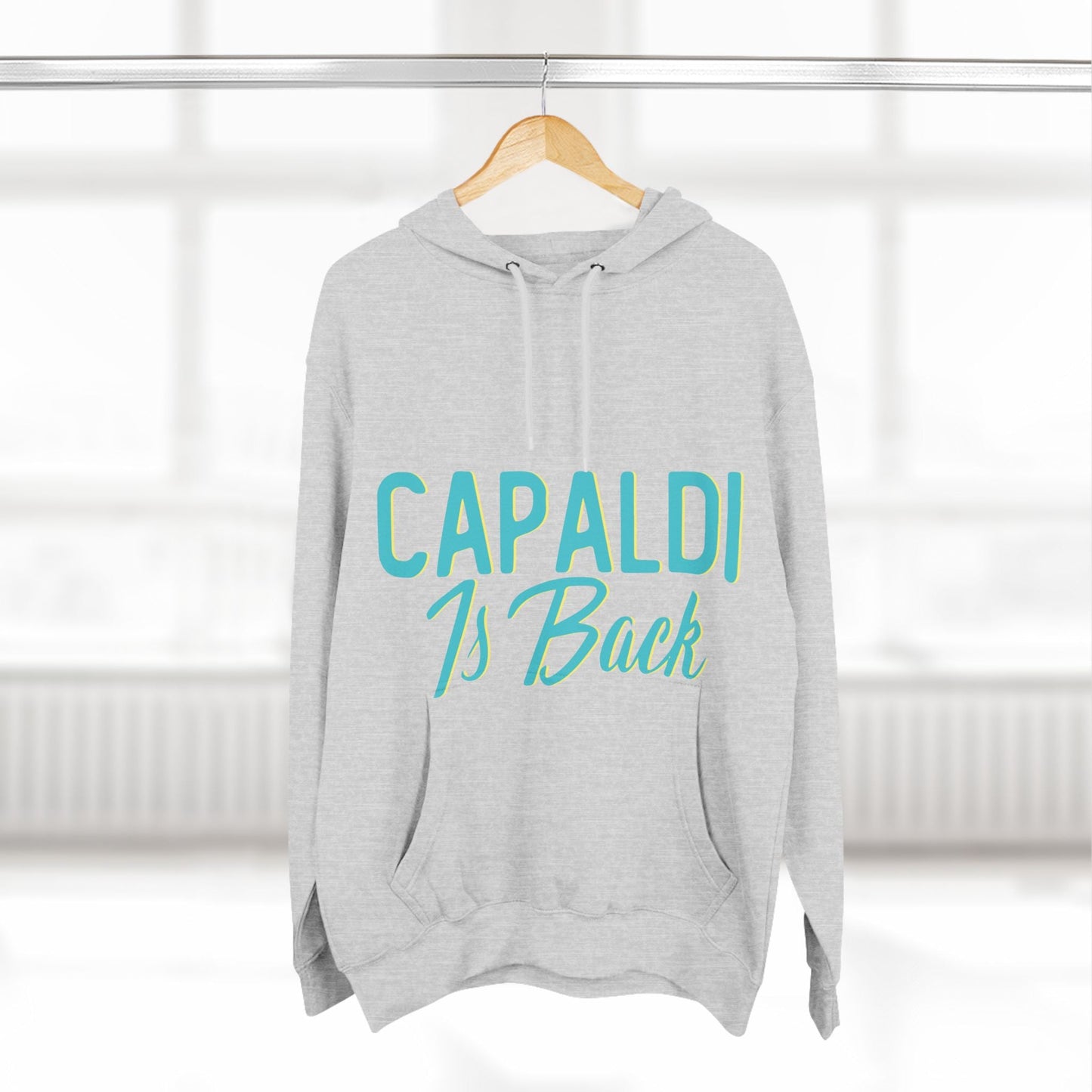 Lewis Capaldi Three-Panel Fleece Hoodie - Capaldi is back