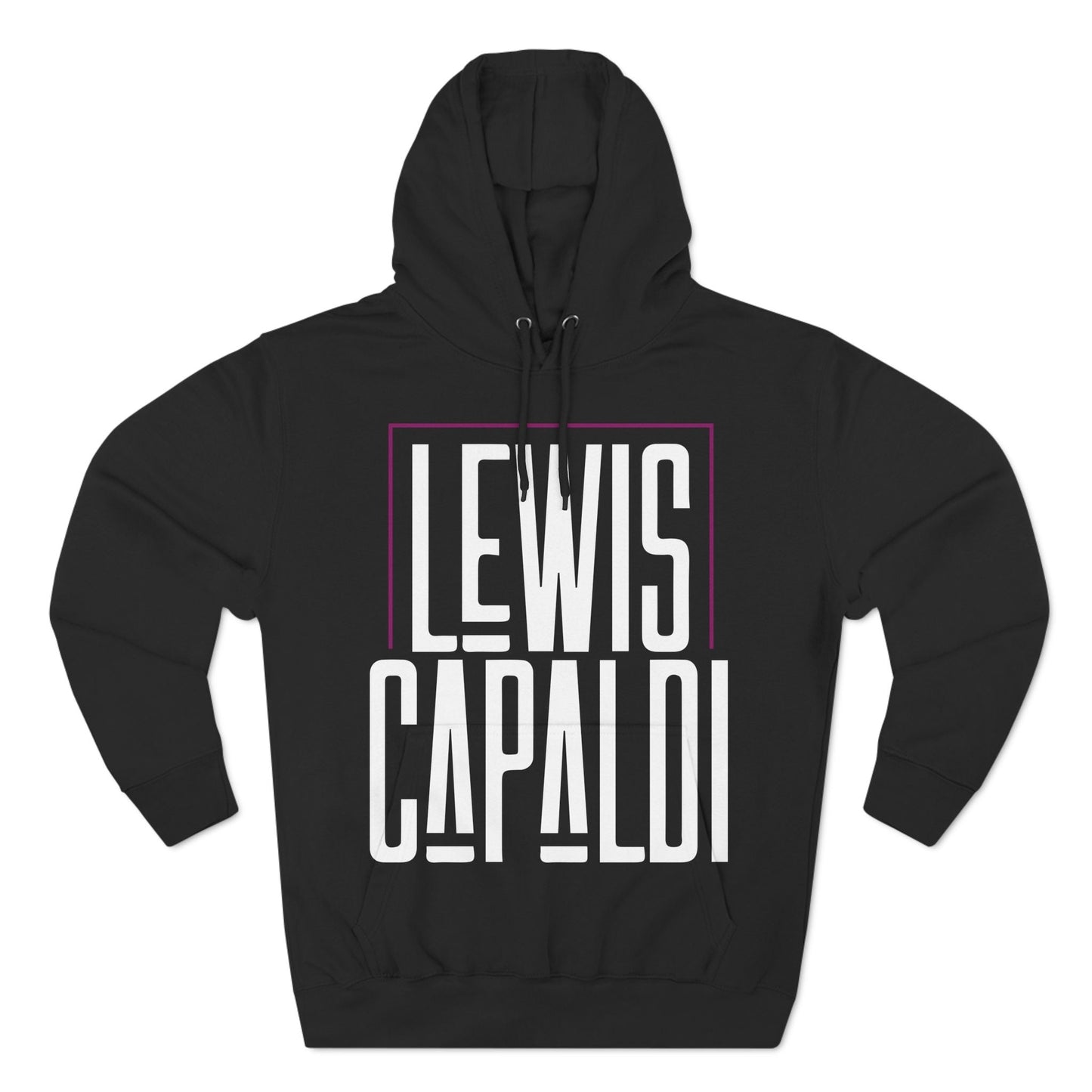 Lewis Capaldi Three-Panel Fleece Hoodie - Writing