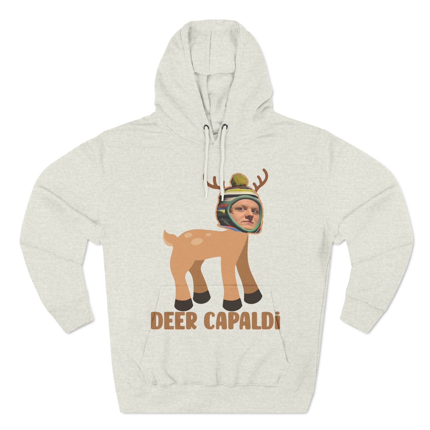 Lewis Capaldi Three-Panel Fleece Hoodie - Deer Capaldi