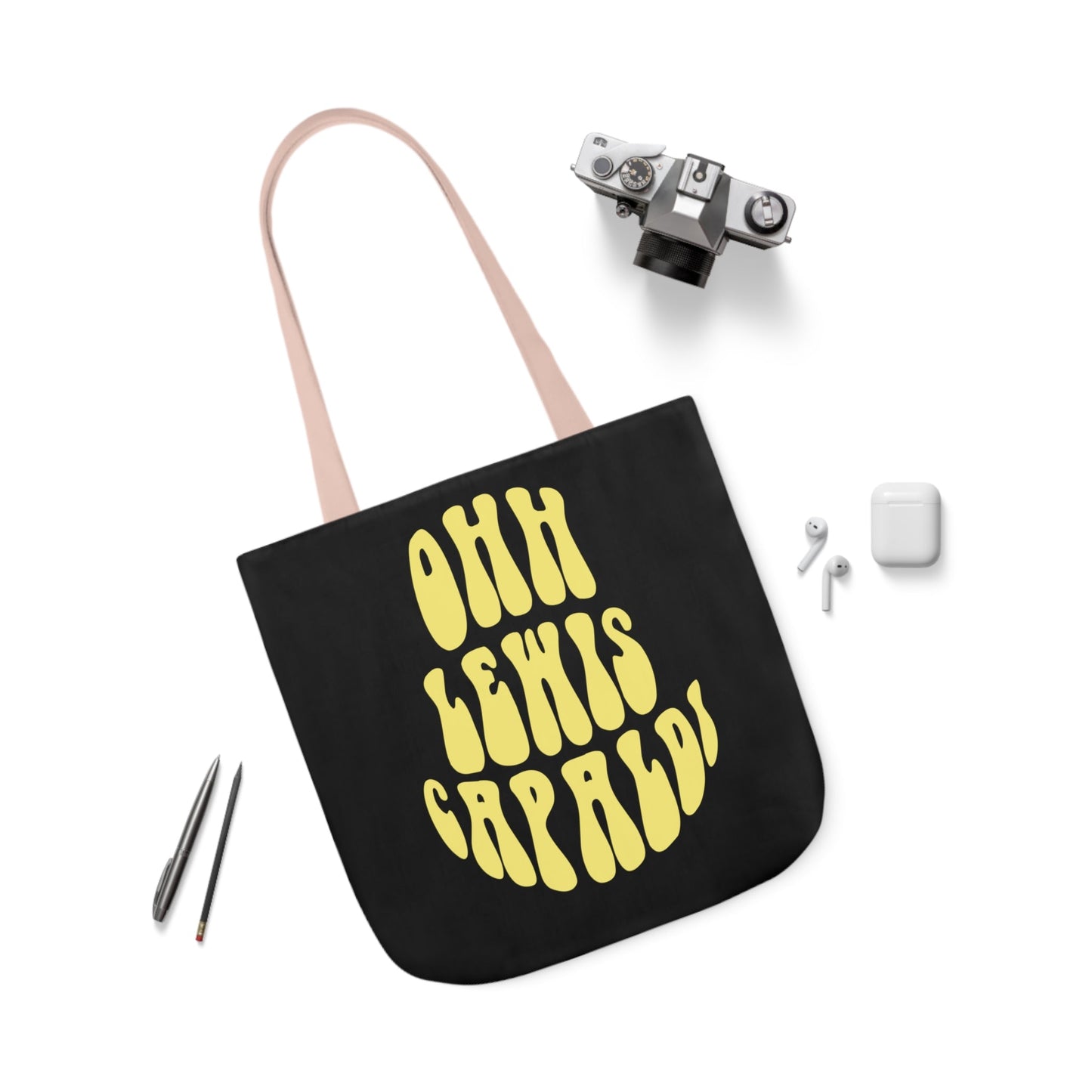 Lewis Capaldi Canvas Tote Bag - Ooh Lewis Capaldi