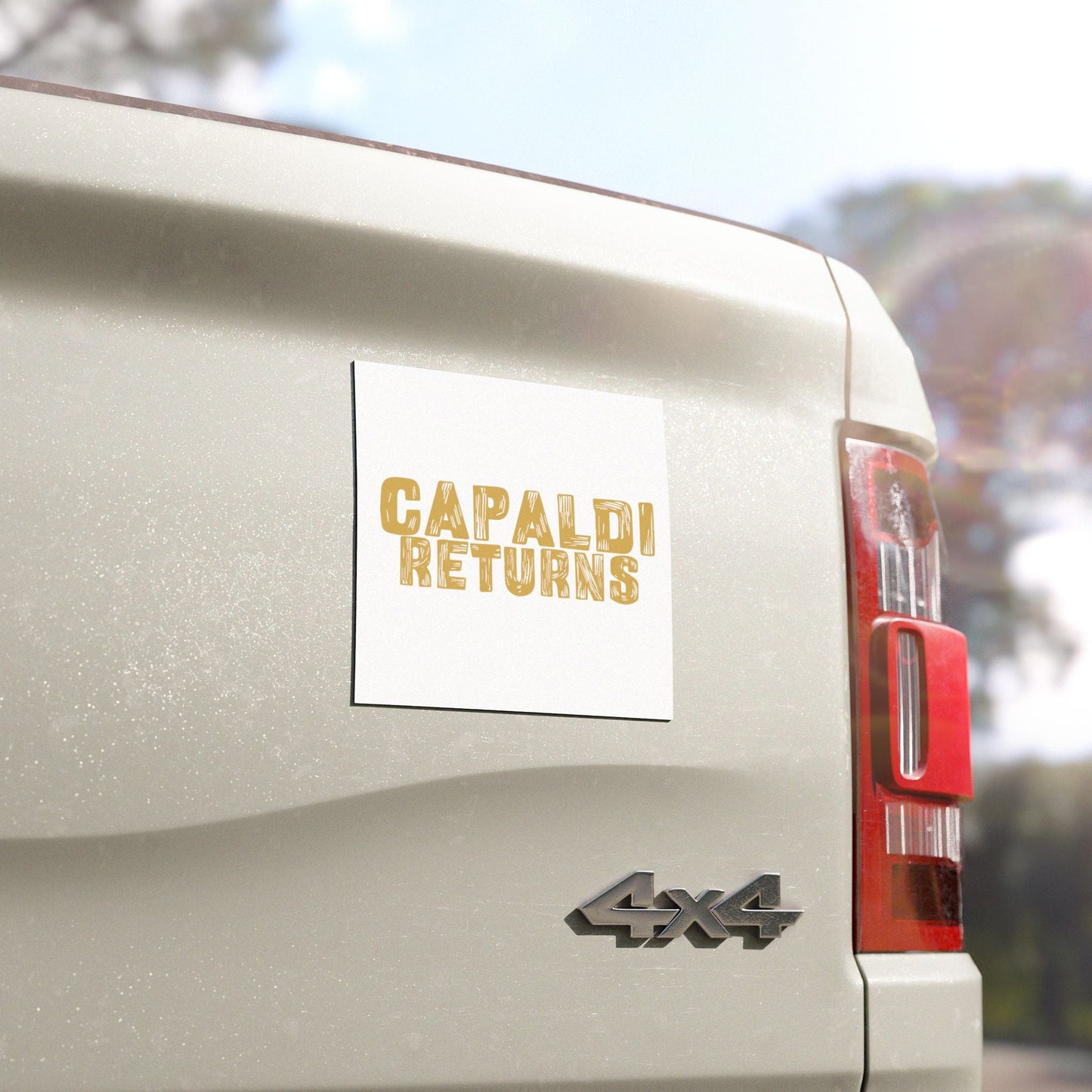 Lewis Capaldi Car Magnets - Capaldi Returns