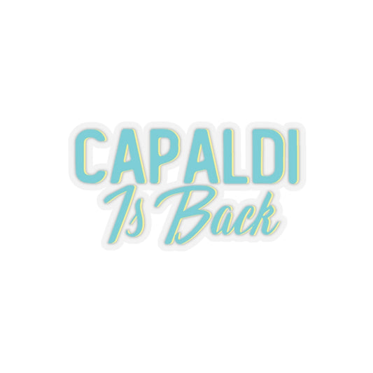 Lewis Capaldi Kiss-Cut Stickers - Capaldi is back