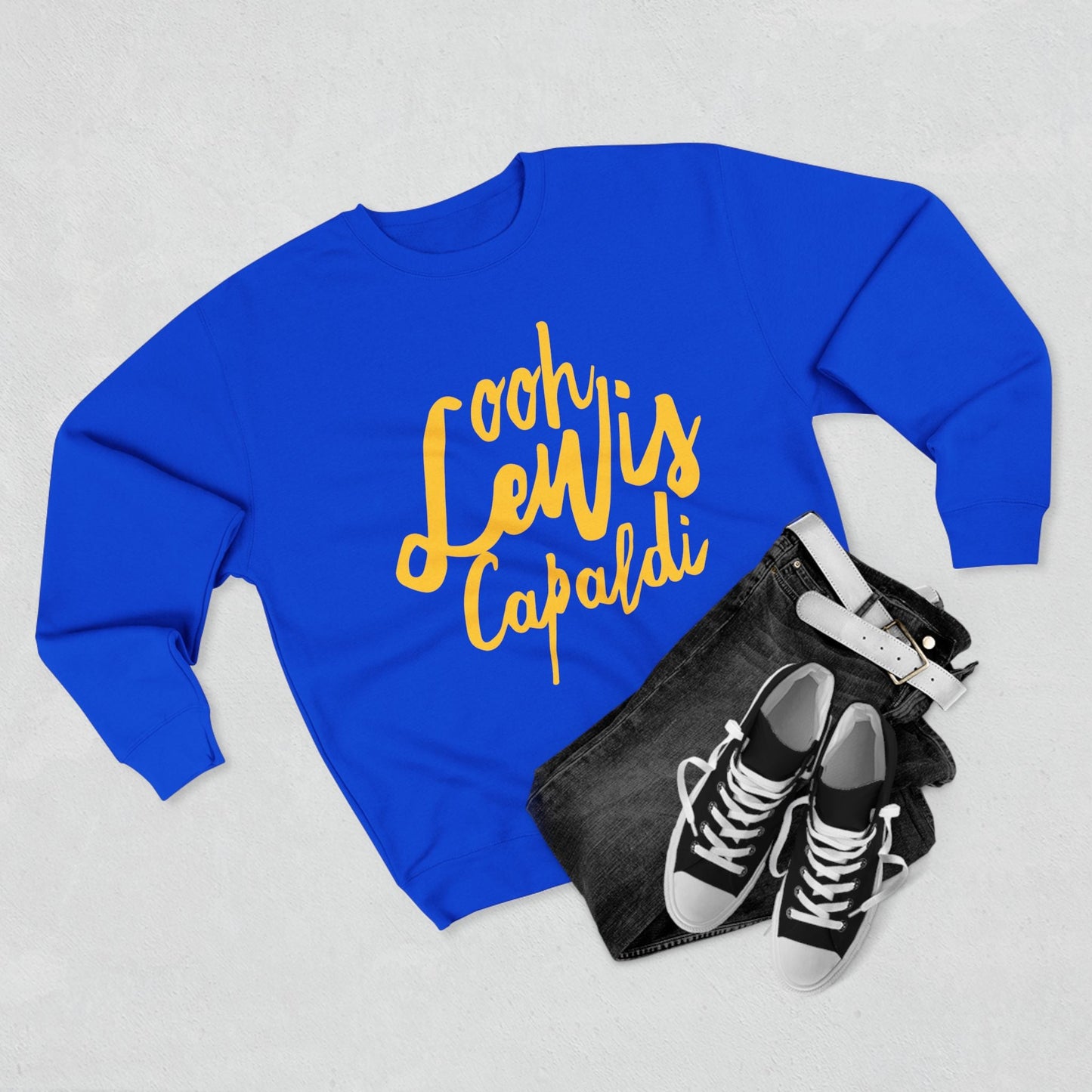 Lewis Capaldi Unisex Crewneck Sweatshirt - Ooh Lewis Capaldi