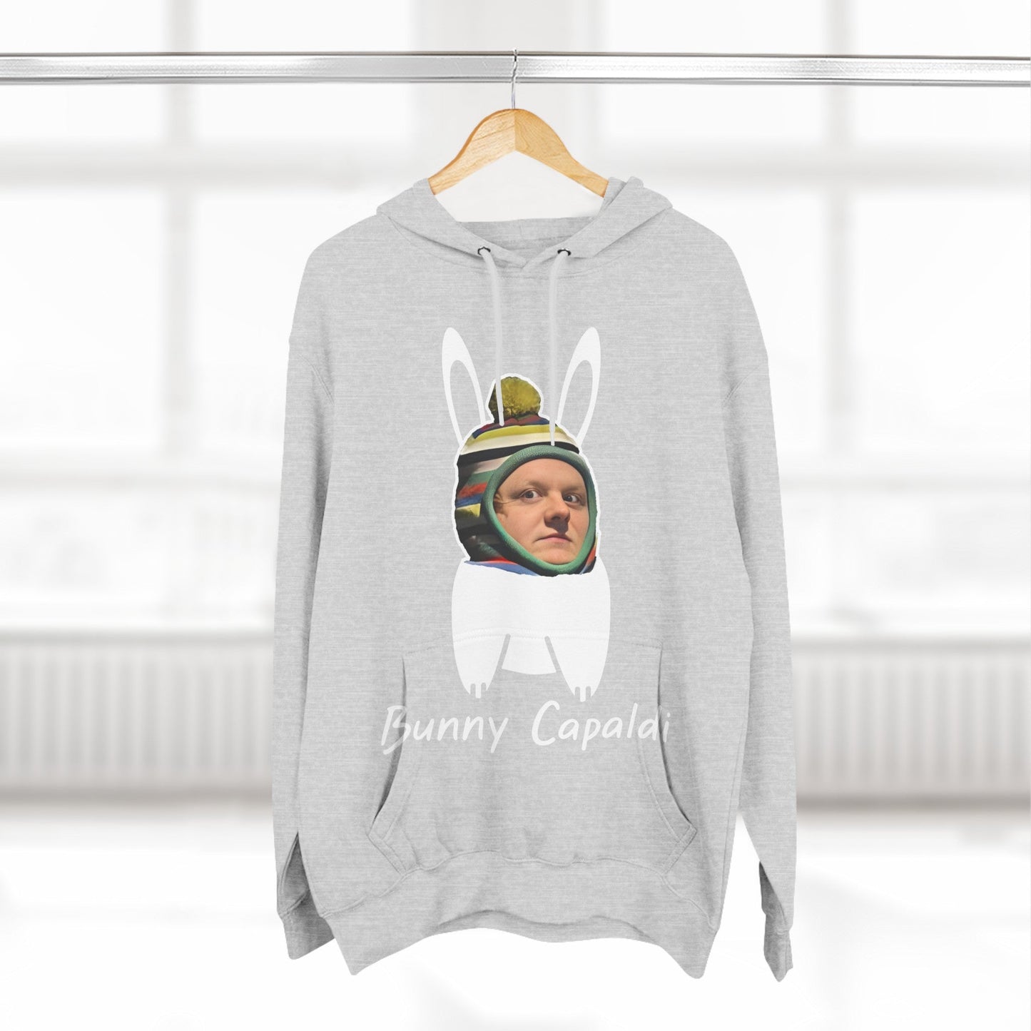 Lewis Capaldi Three-Panel Fleece Hoodie - Bunny Capaldi