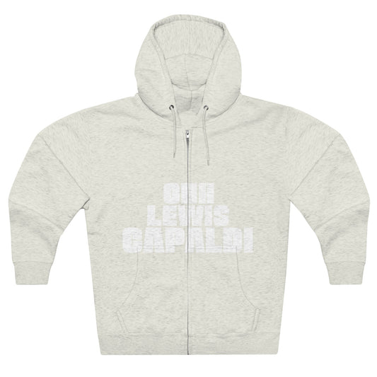 Lewis Capaldi Unisex Zip Hoodie - Ooh Lewis Capaldi