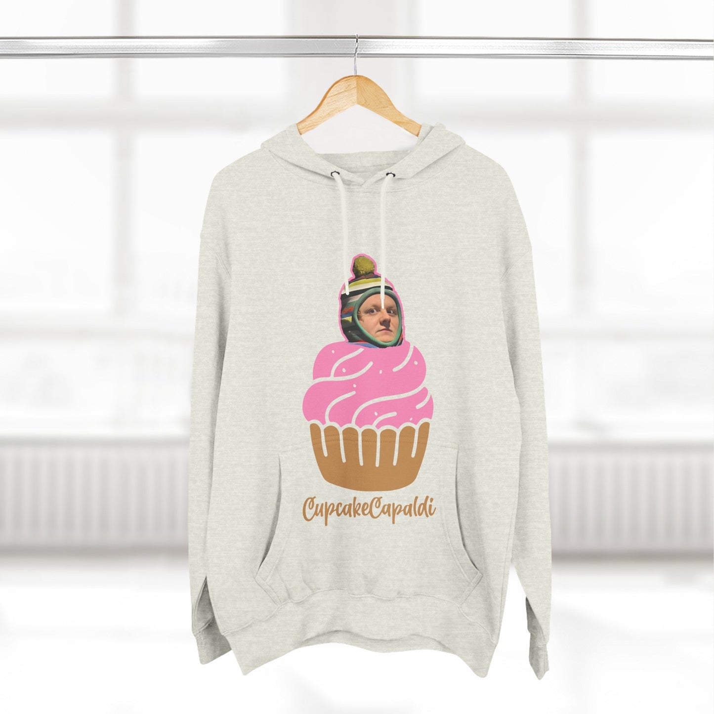 Lewis Capaldi Three-Panel Fleece Hoodie - Cup Cake Capaldi