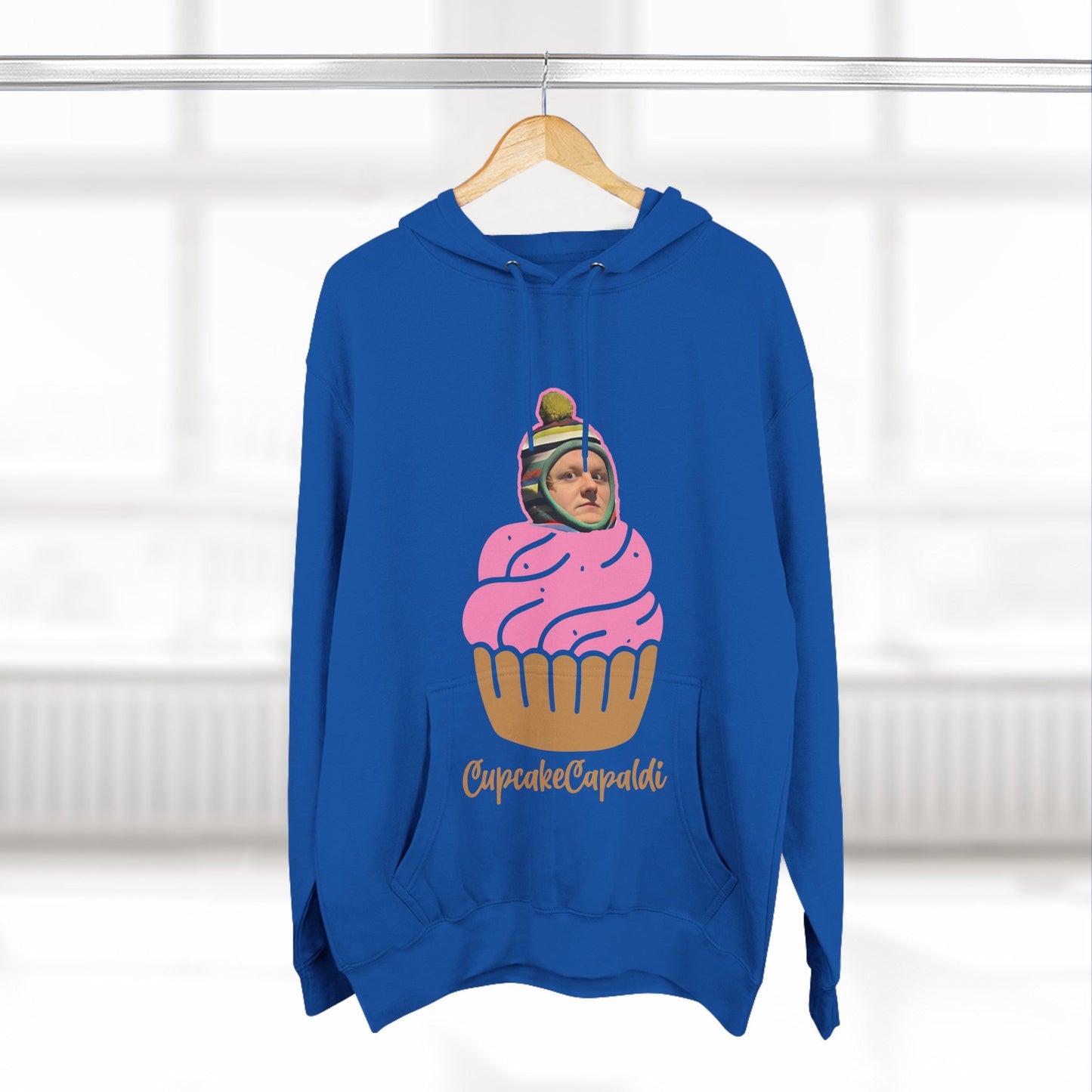 Lewis Capaldi Three-Panel Fleece Hoodie - Cup Cake Capaldi