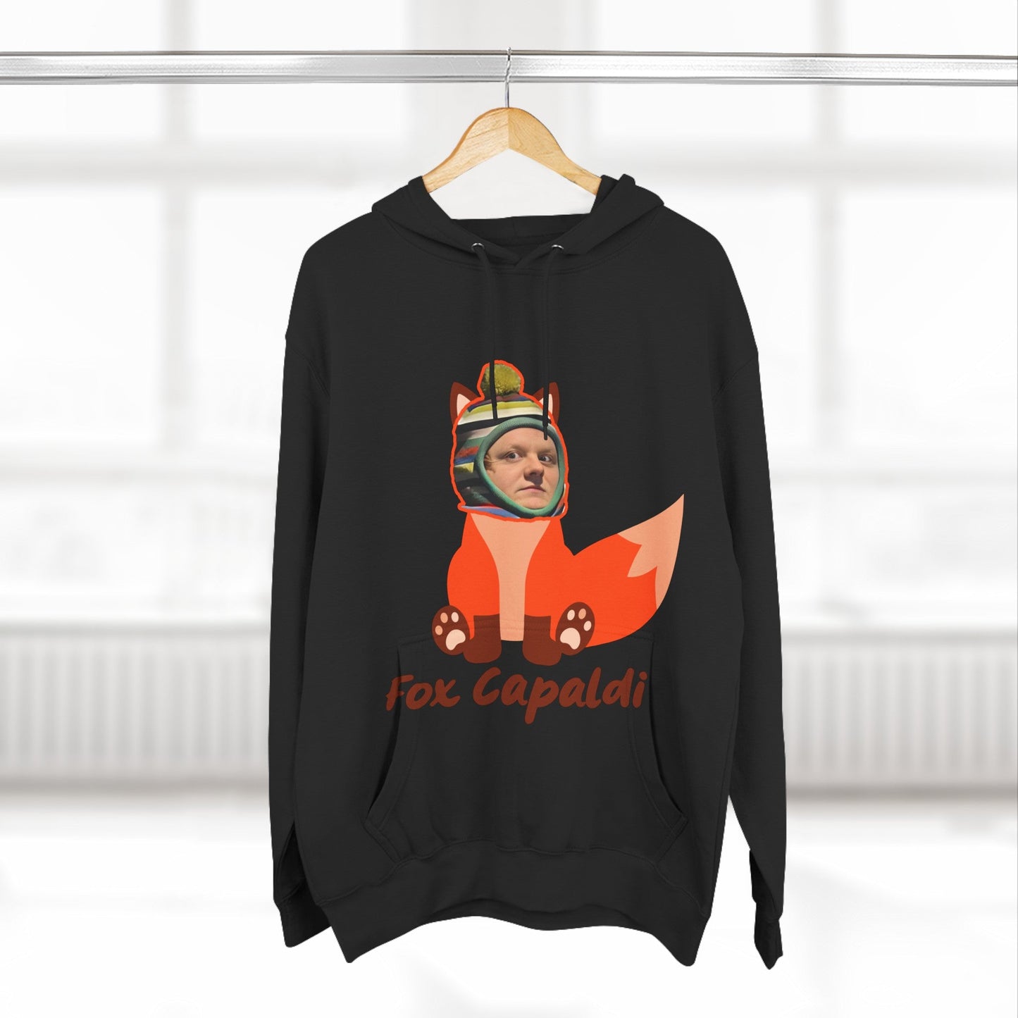 Lewis Capaldi Three-Panel Fleece Hoodie - Fox Capaldi