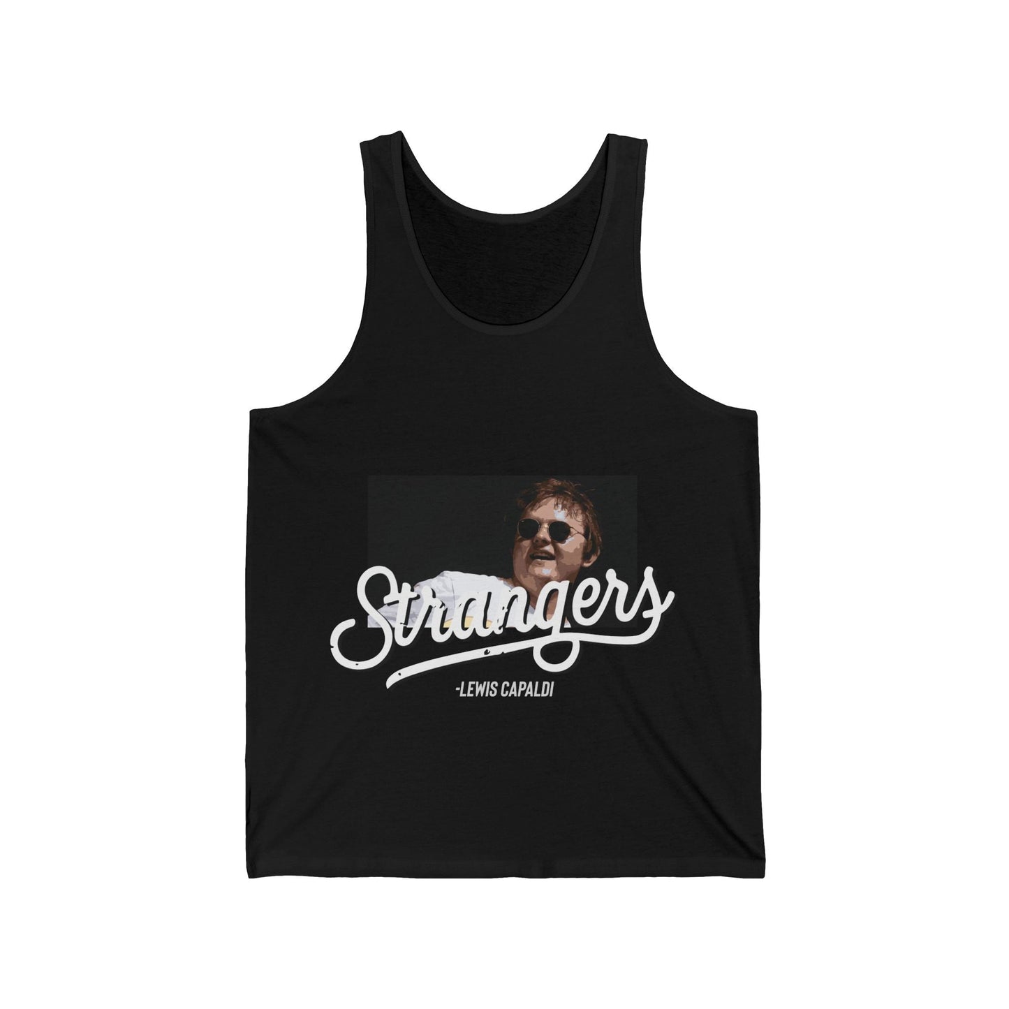 Lewis Capaldi Unisex Jersey Tank Top - Stranger's