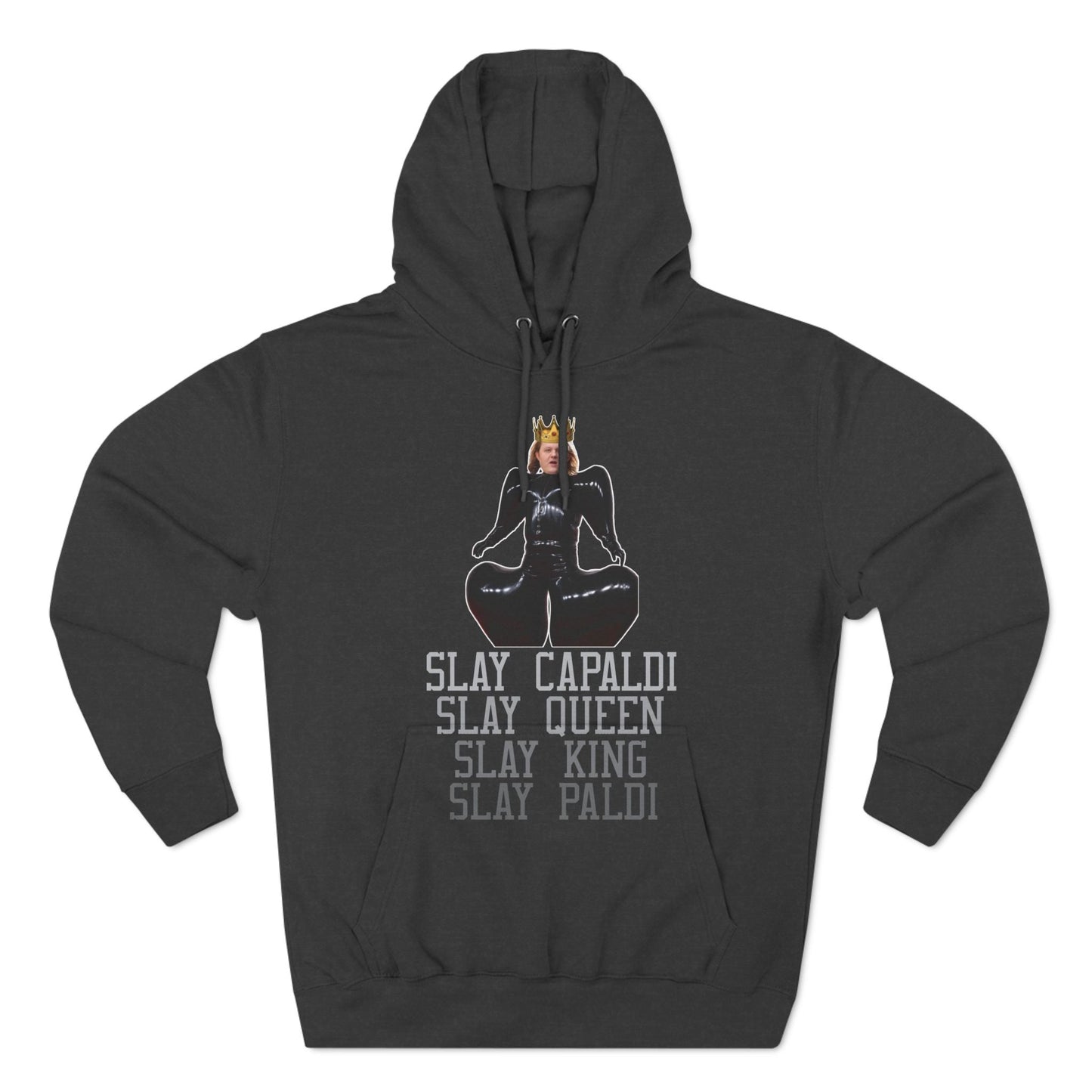 Lewis Capaldi Three-Panel Fleece Hoodie - Slay Capaldi